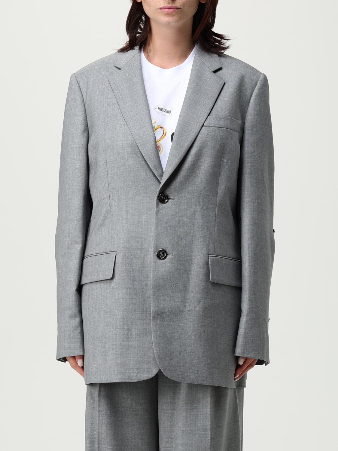 MOSCHINO COUTURE Jacke Damen Farbe Grau