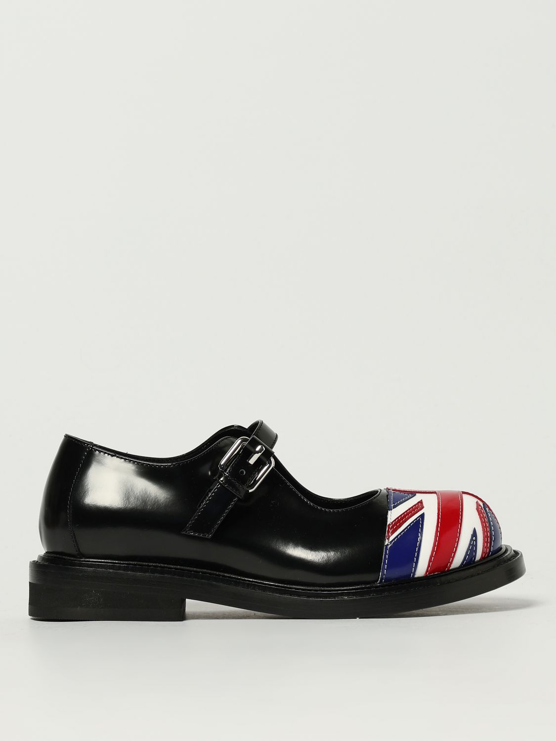 Moschino Flat Shoes  Couture Woman Color Black In Black