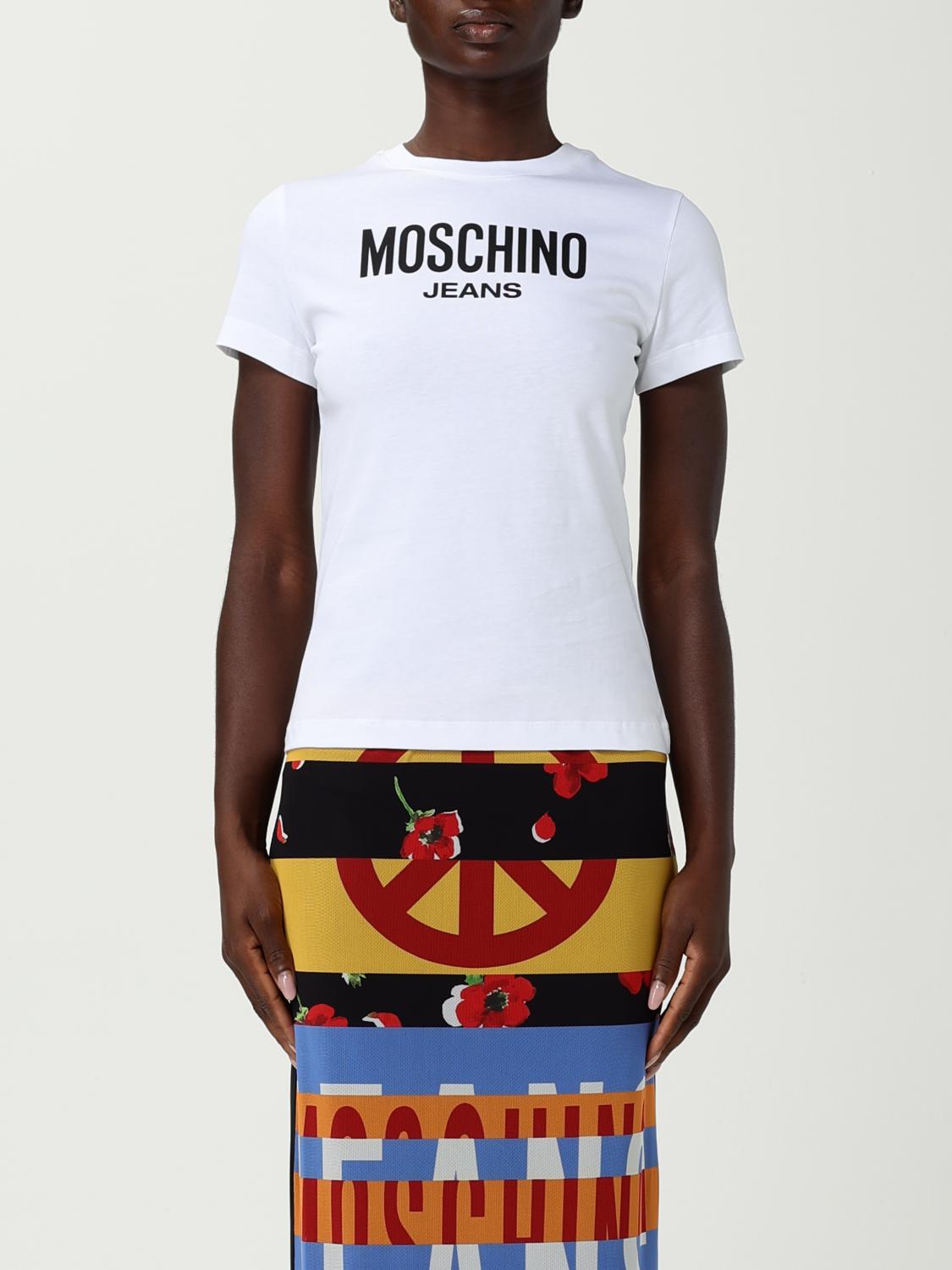 MOSCHINO JEANS T-Shirt Damen Farbe Weiß