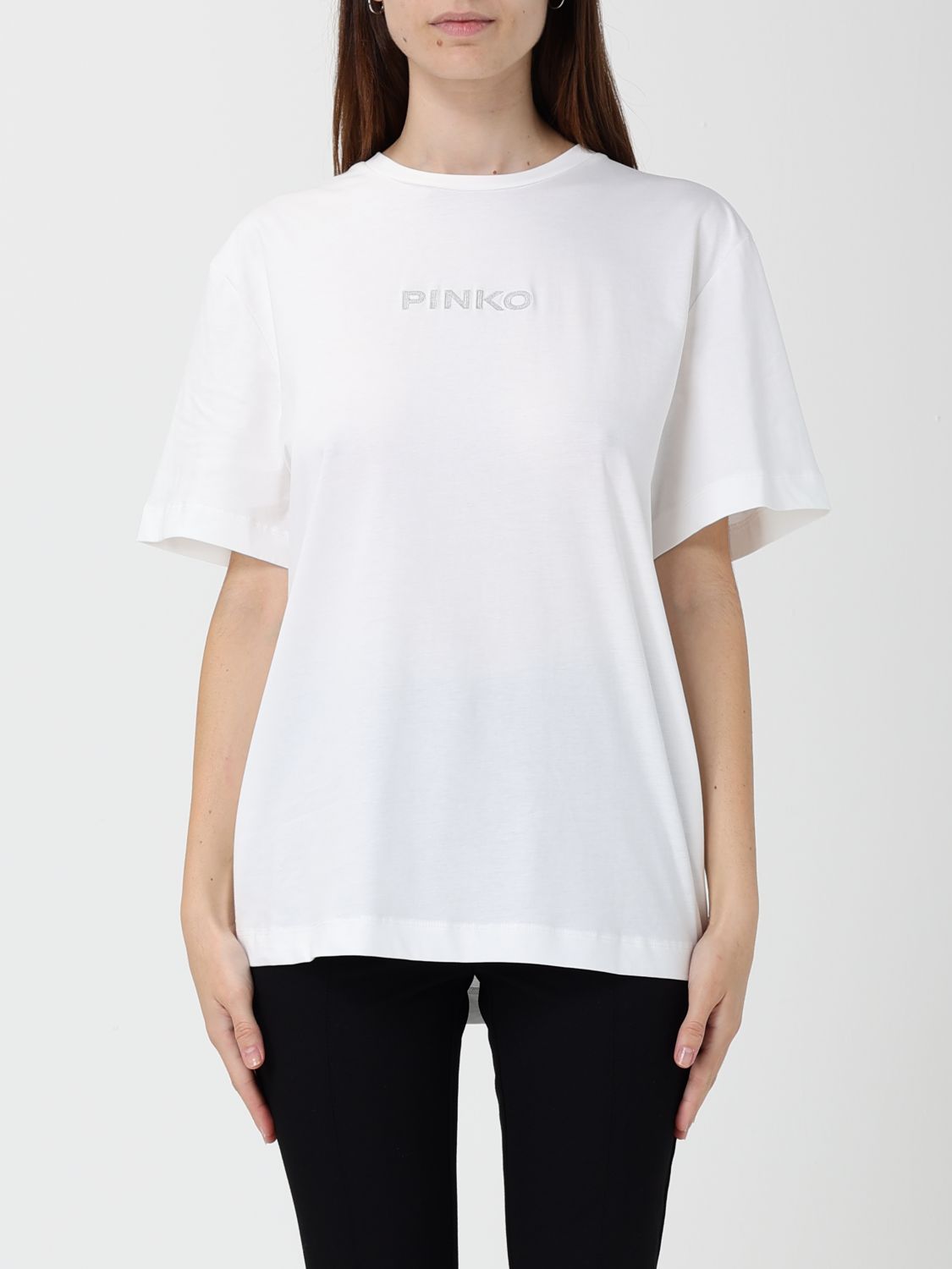 Pinko T-shirt  Woman Color White In White