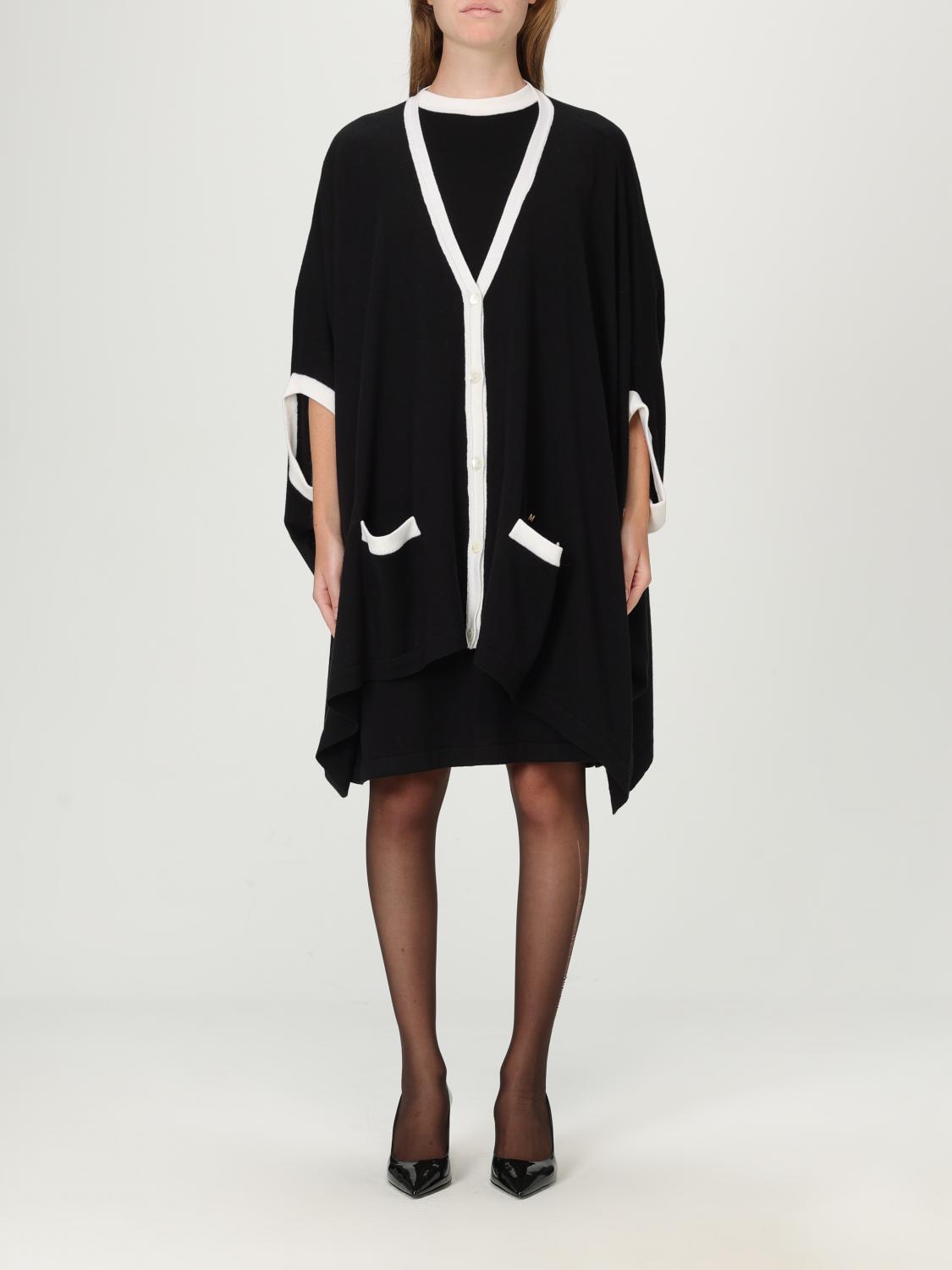 Moschino Cardigan  Couture Woman Color Black In Black