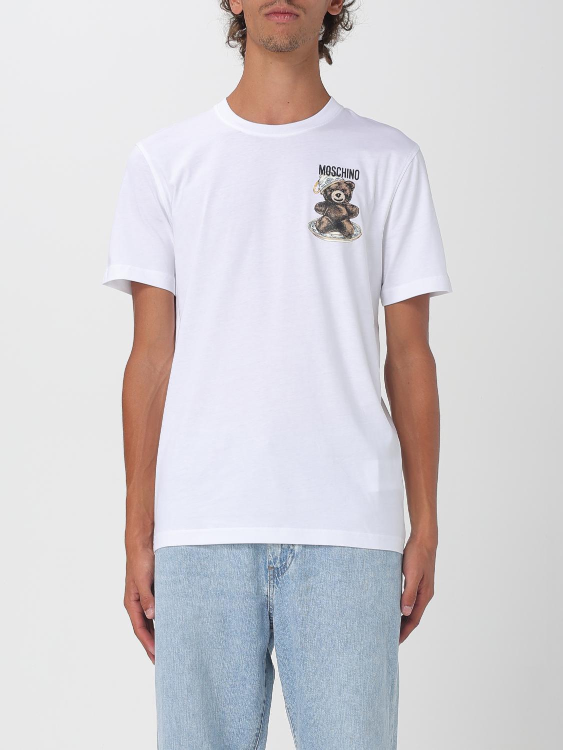 MOSCHINO COUTURE T-Shirt Herren Farbe Weiß