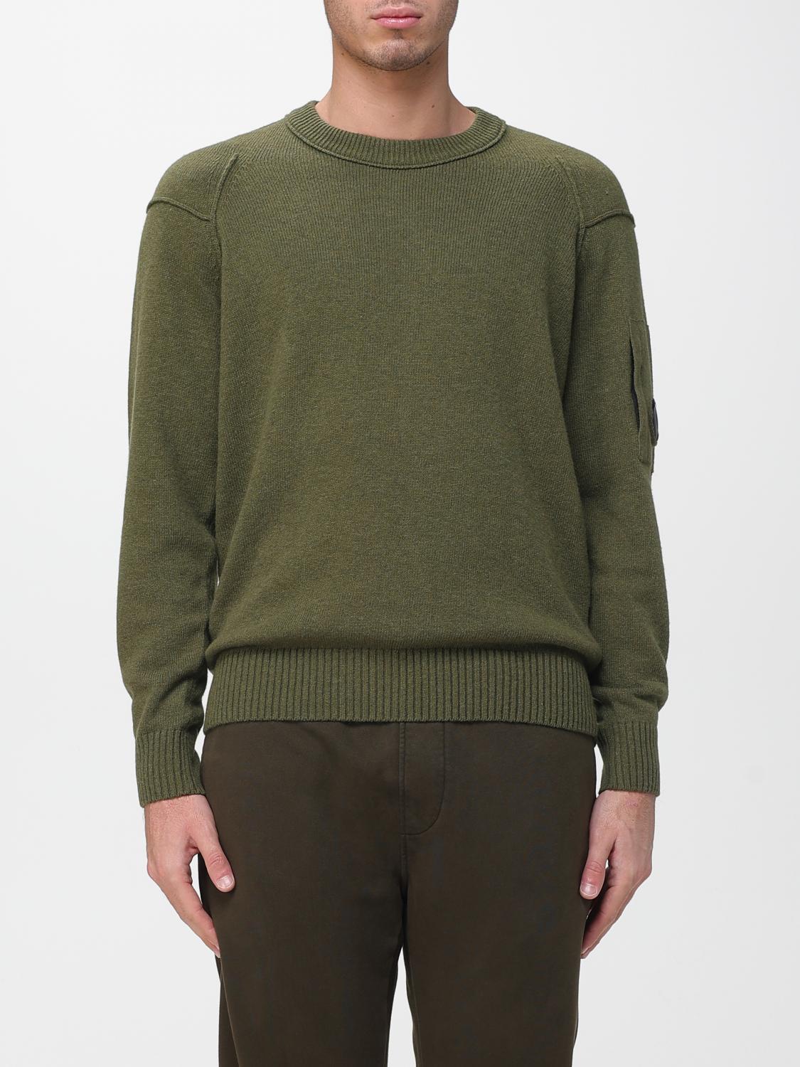 C.p. Company Sweater C. P. Company Men Color Green In Green
