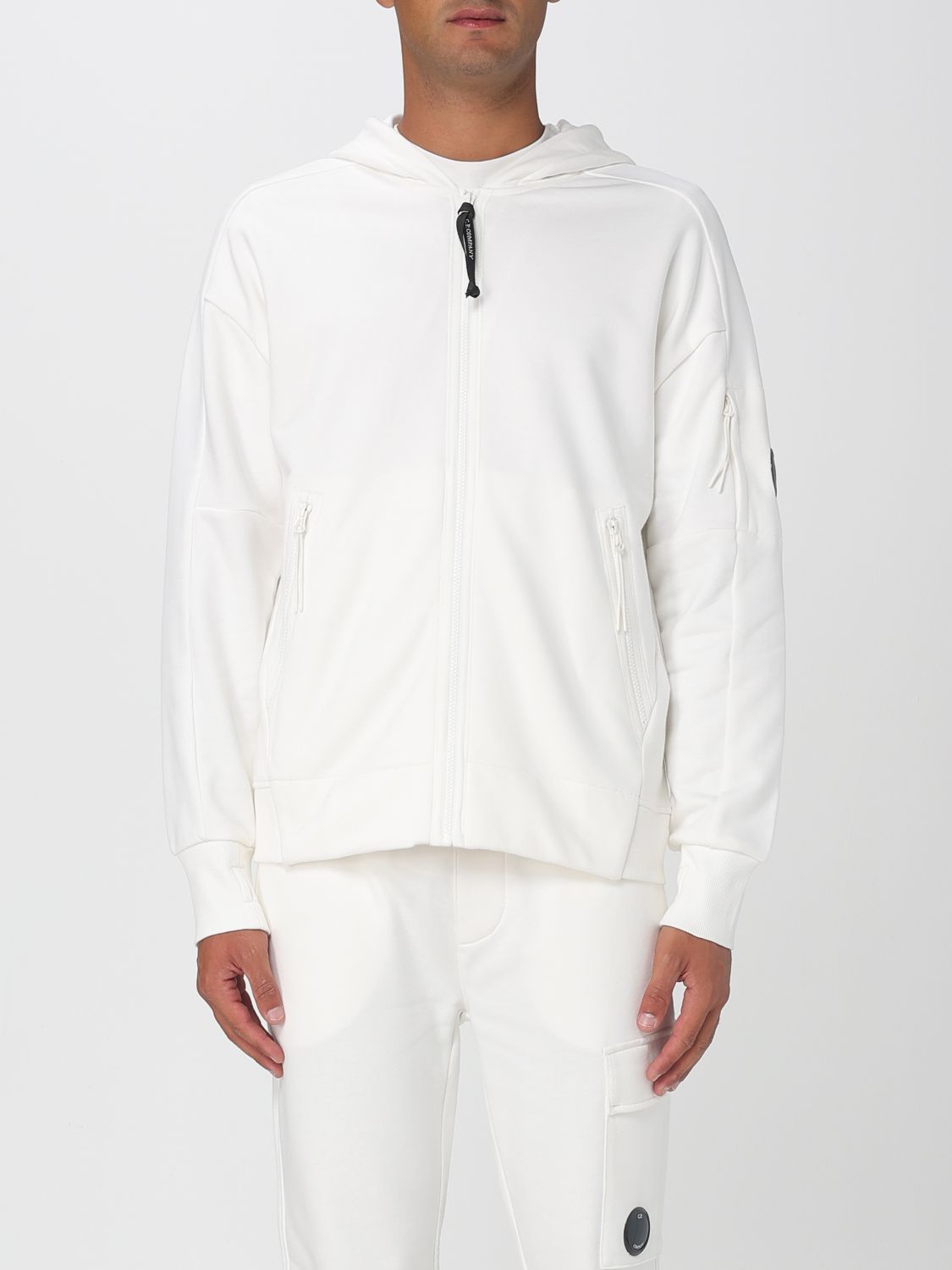 C.p. Company Sweatshirt C. P. Company Men Color White In White