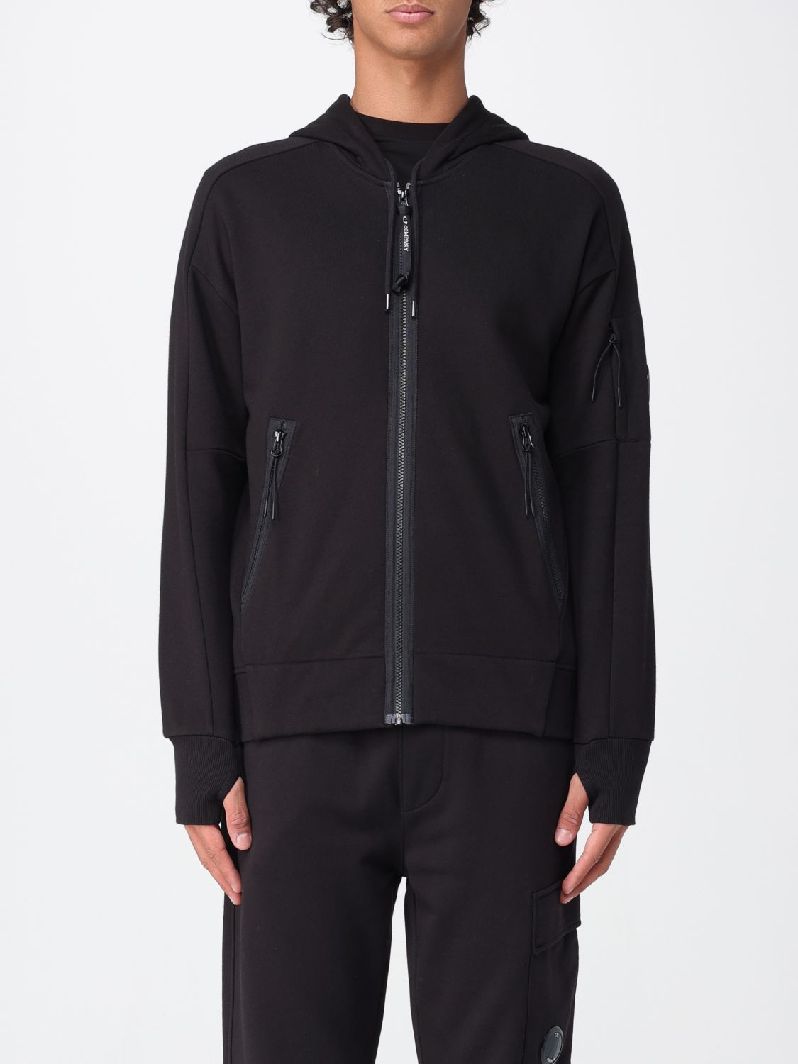C.p. Company Sweatshirt C. P. Company Men Color Black In Black
