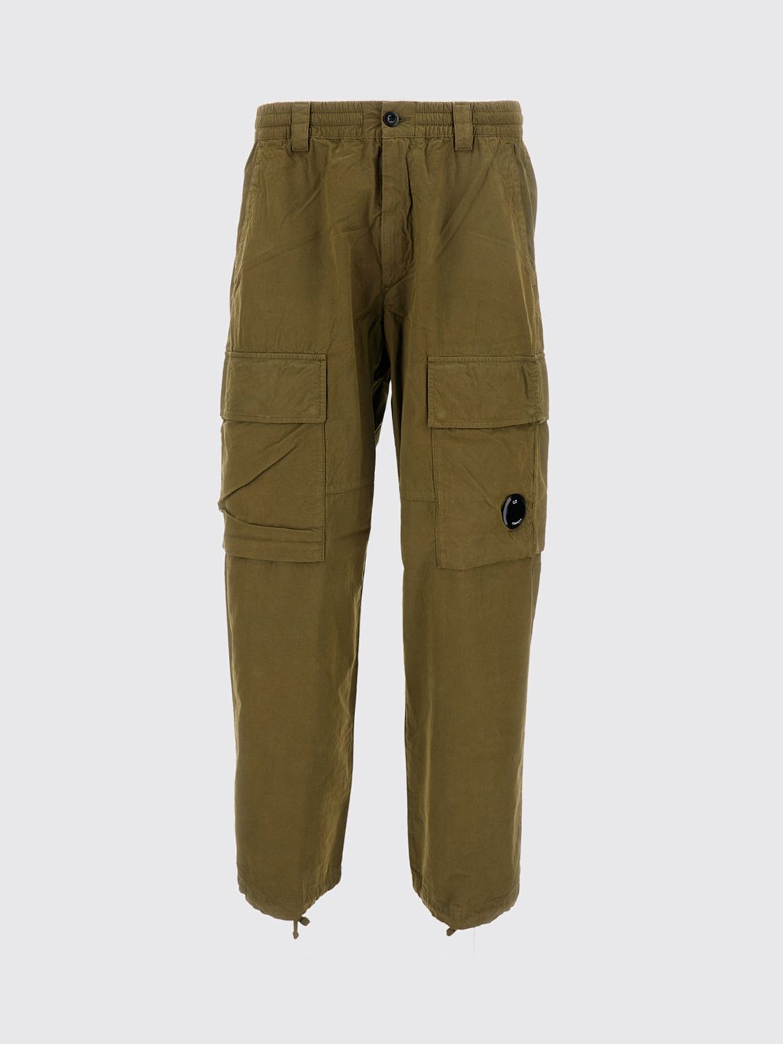 C.p. Company Cargo Pant In Microreps Peached In Green