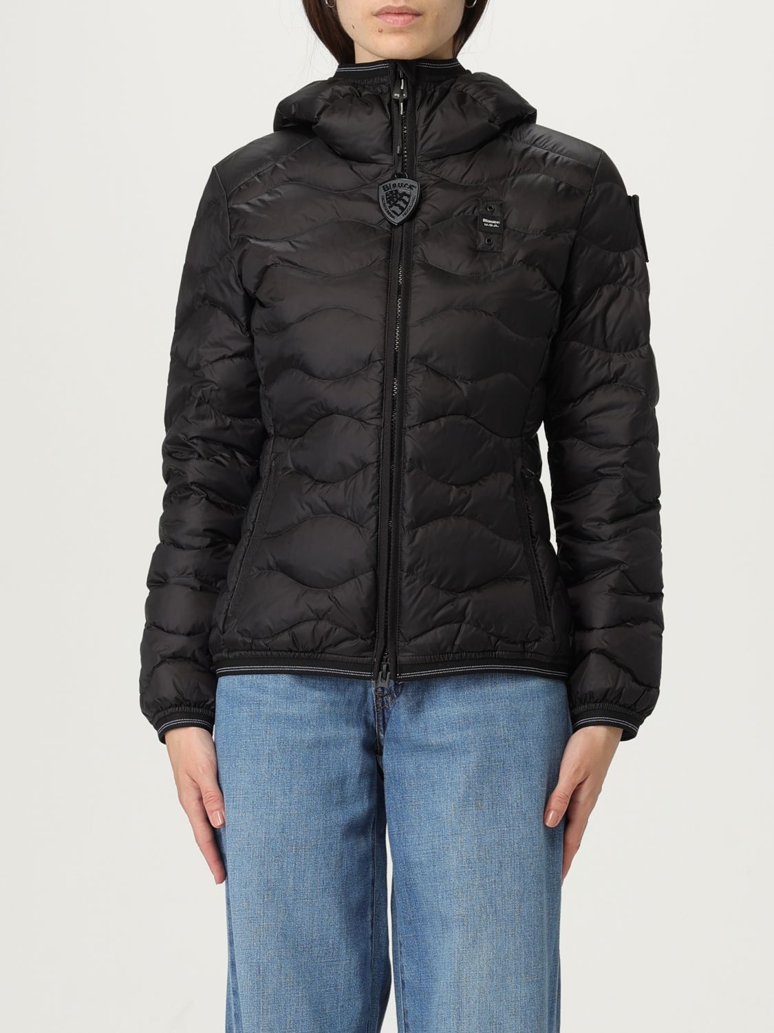 Blauer Jacket  Woman Color Black In Black