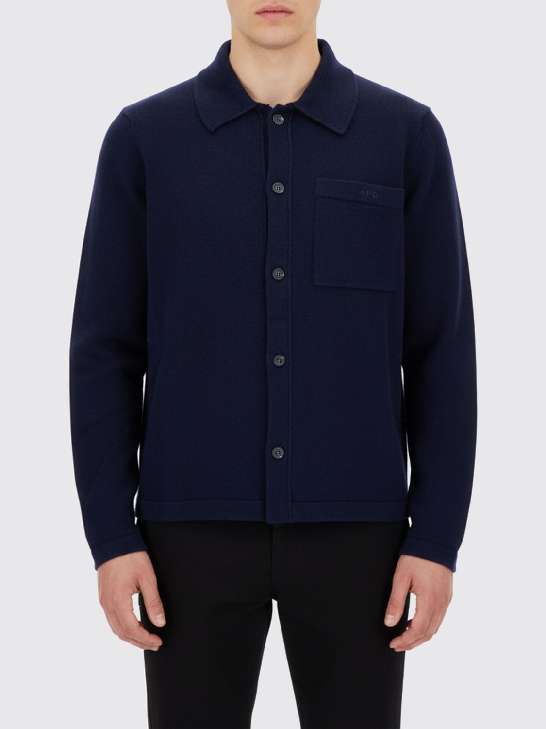 Apc A.p.c. Jacket In Blue