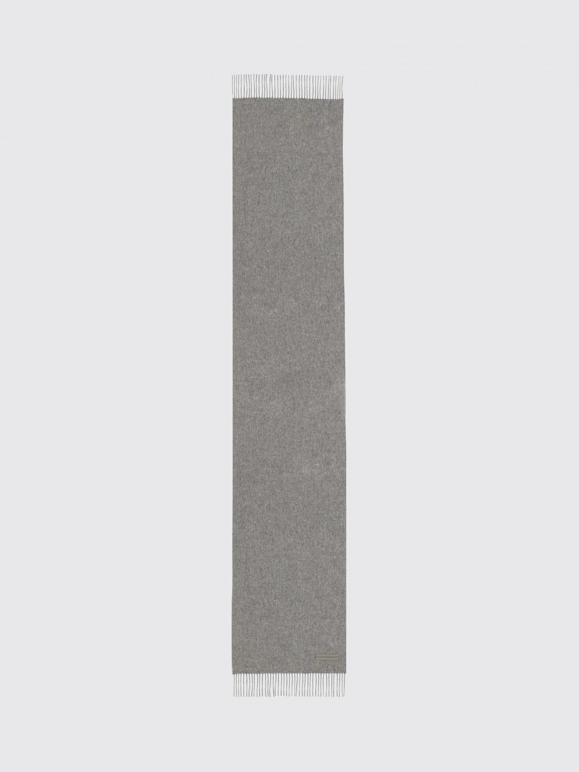 Zegna Scarf Men color Grey