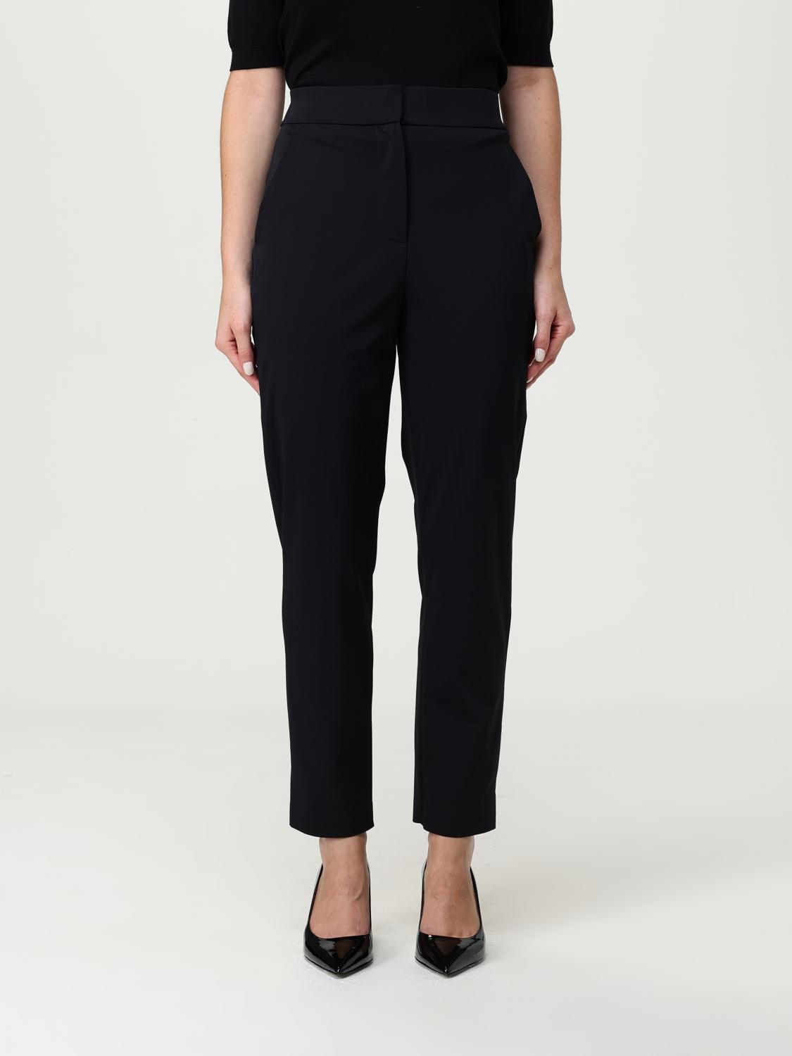 Mm Max Mara Pants  Woman Color Black In Black