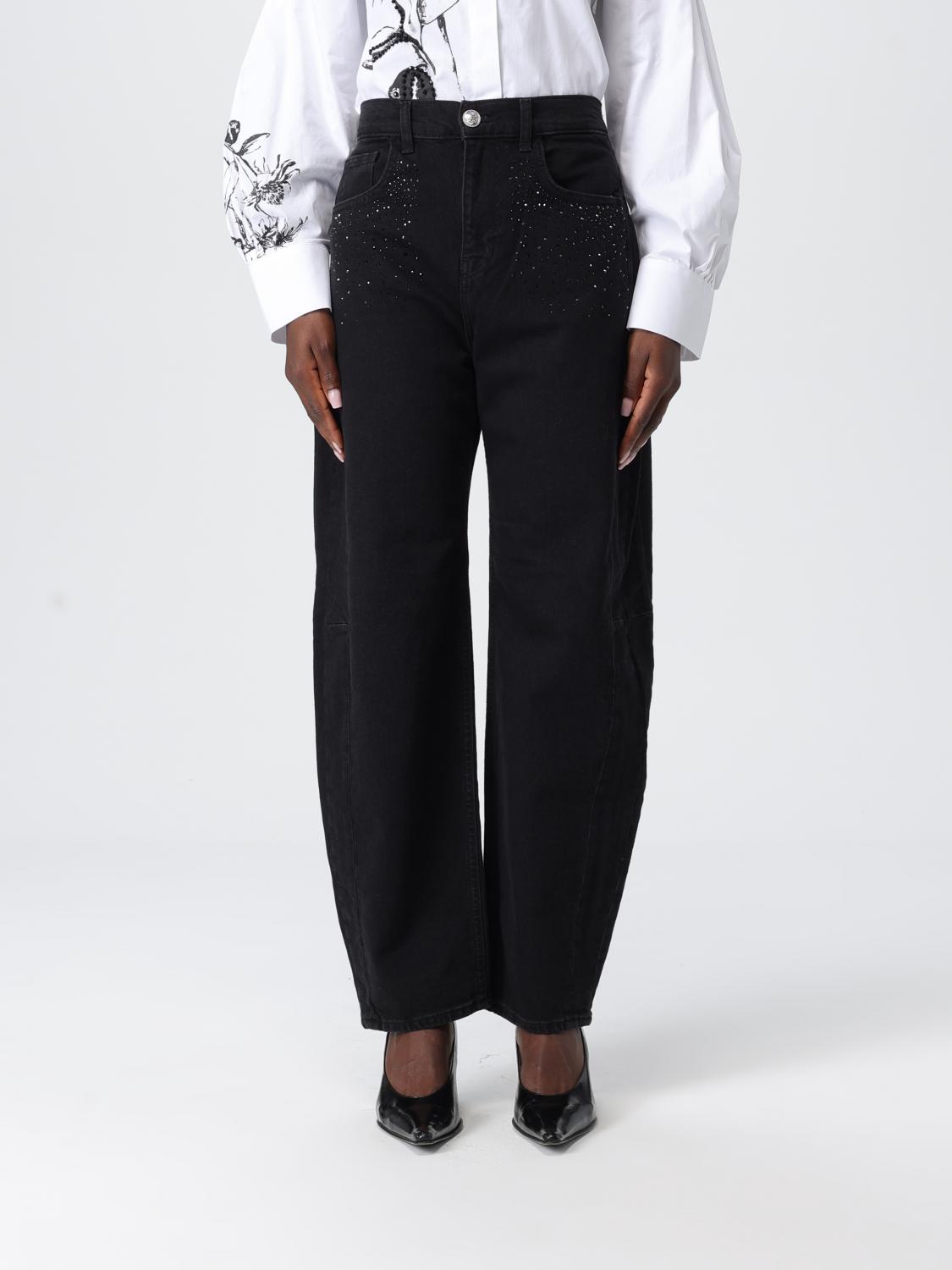 Liu •jo Jeans Liu Jo Woman Color Beige In Black