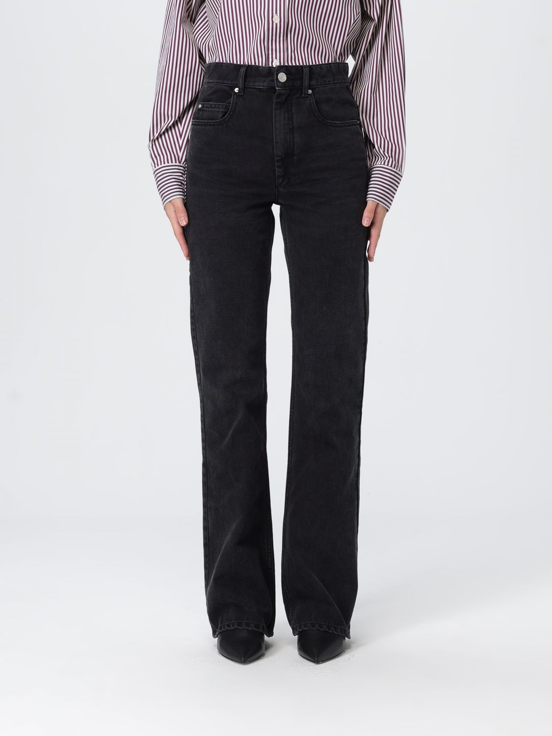Isabel Marant Étoile Jeans Isabel Marant Etoile Woman Color Black In Blue
