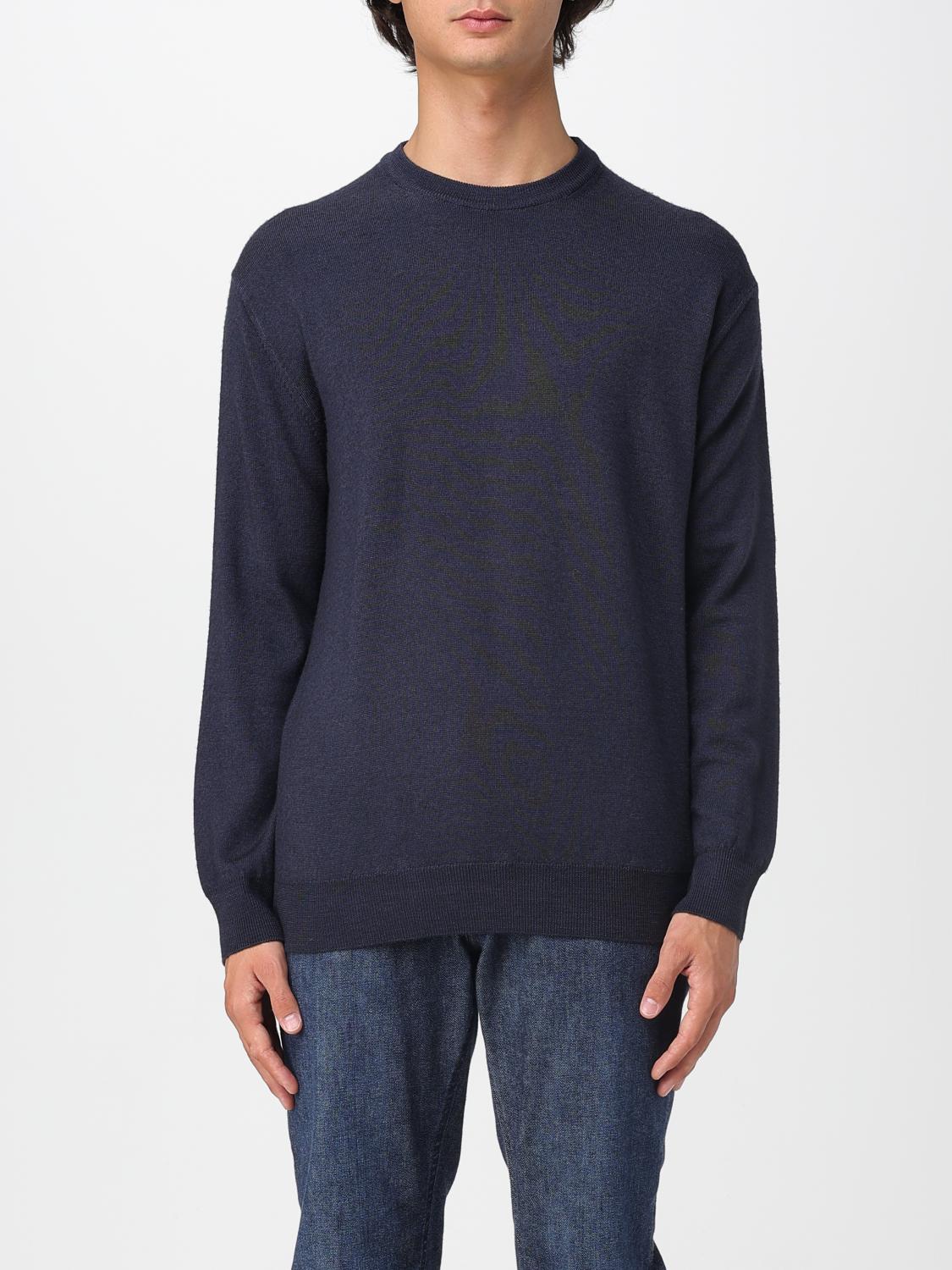 Paul & Shark Techno Wool Sweater In Gray