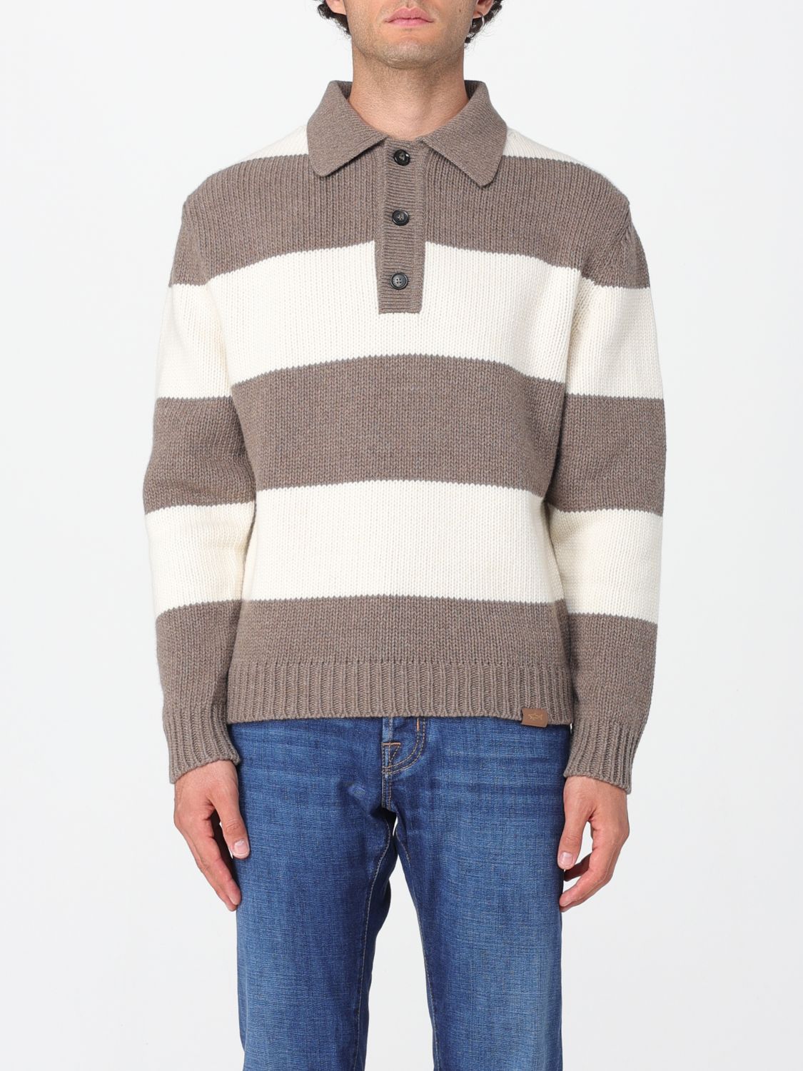 Paul & Shark Long Sleeve Sweater9 In Multi