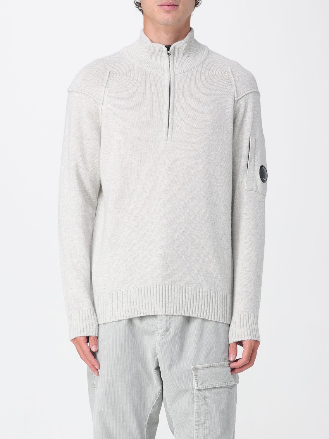 C.p. Company Sweater C. P. Company Men Color White In White