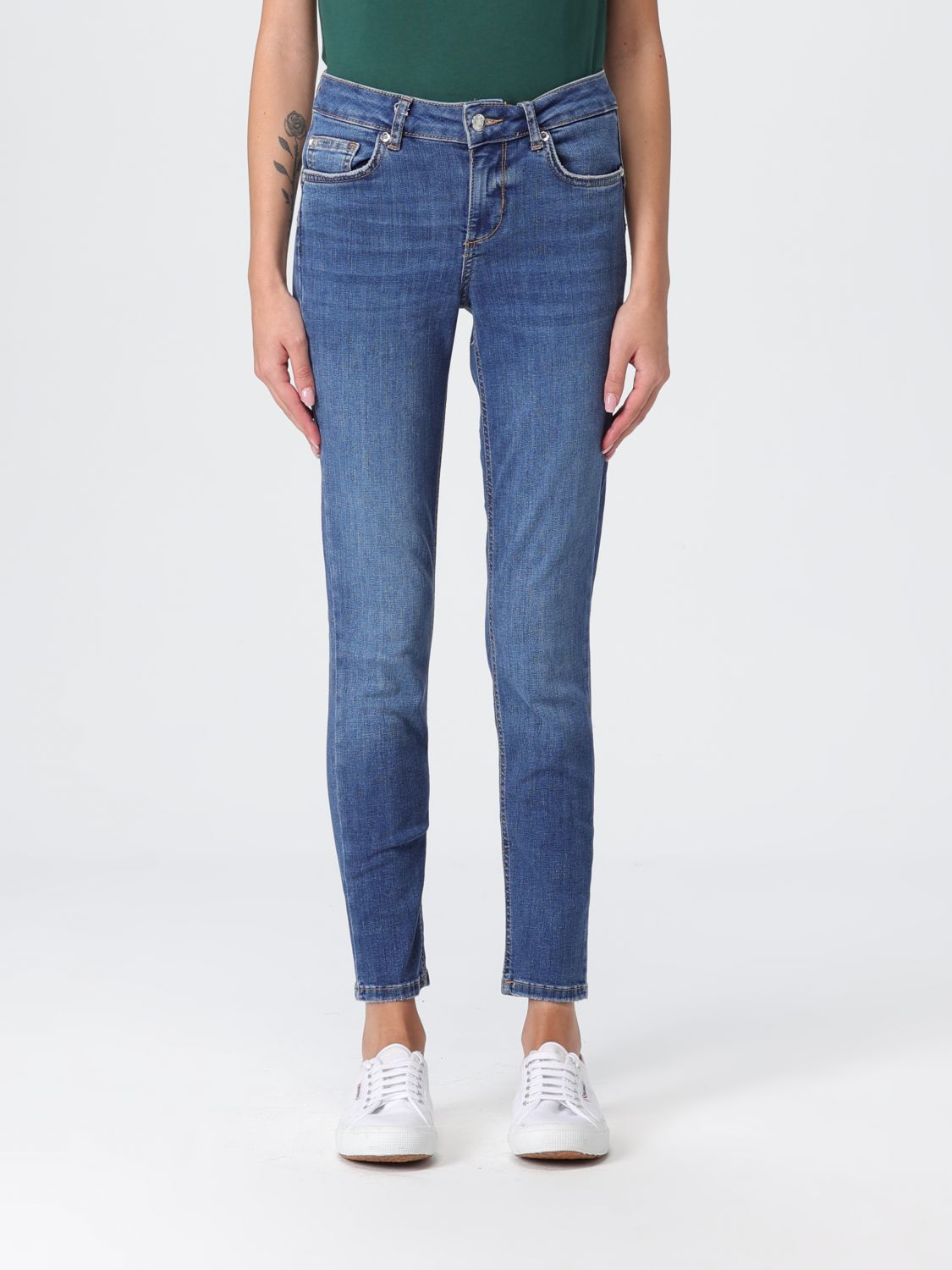 Liu •jo Jeans Liu Jo Woman Color Denim In Blue