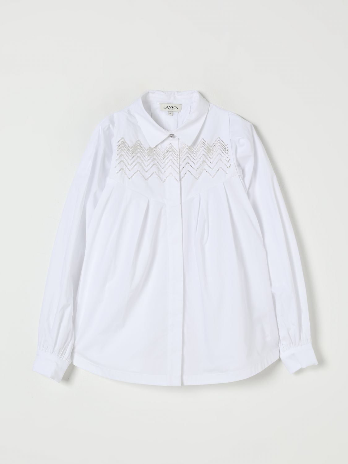 Lanvin Shirt  Kids Color White In White
