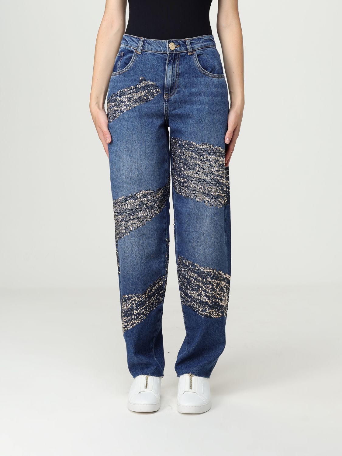 Liu •jo Jeans Liu Jo Woman Color Denim In Blue