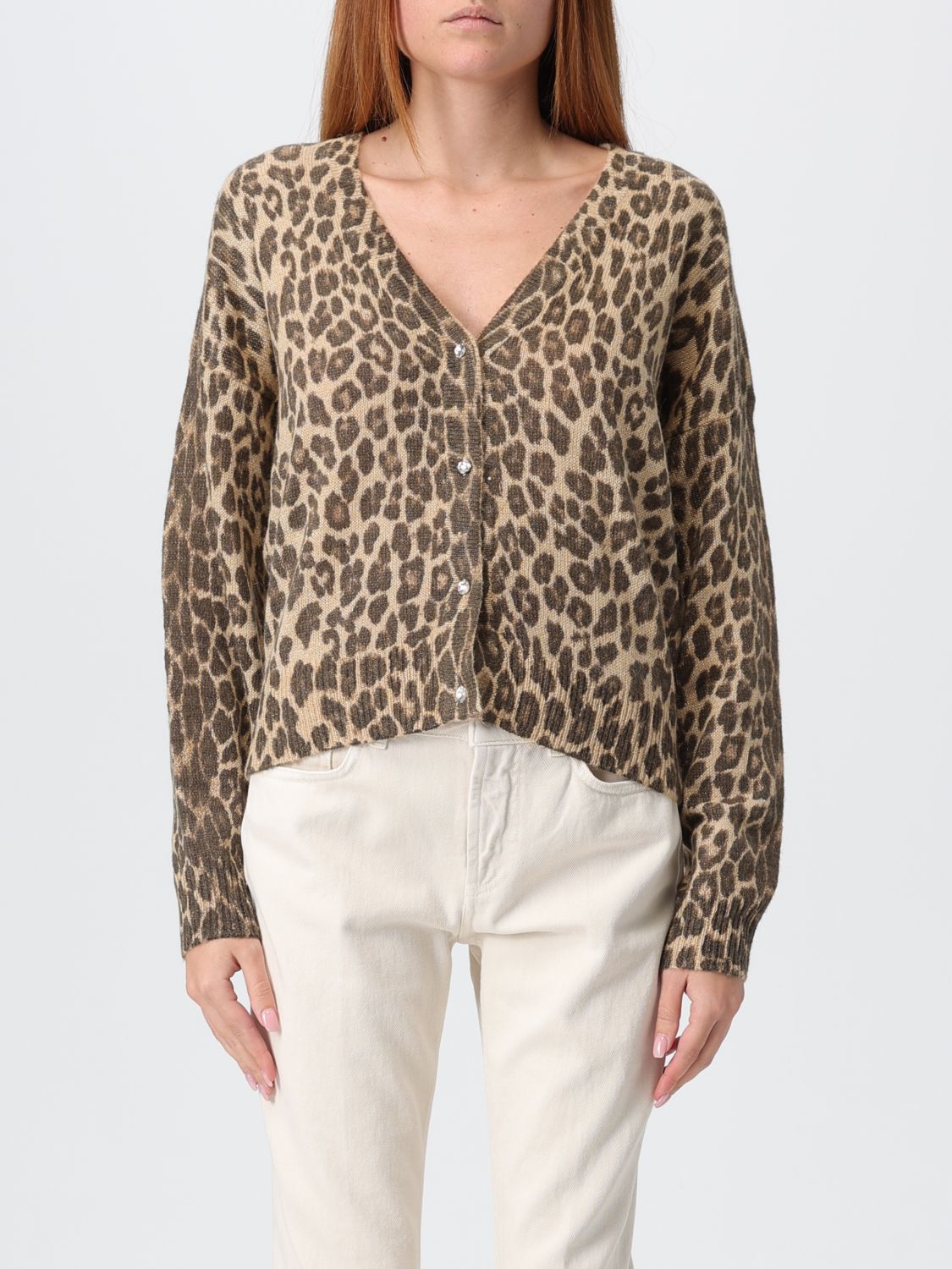 Liu •jo Sweater Liu Jo Woman Color Sand In Multi