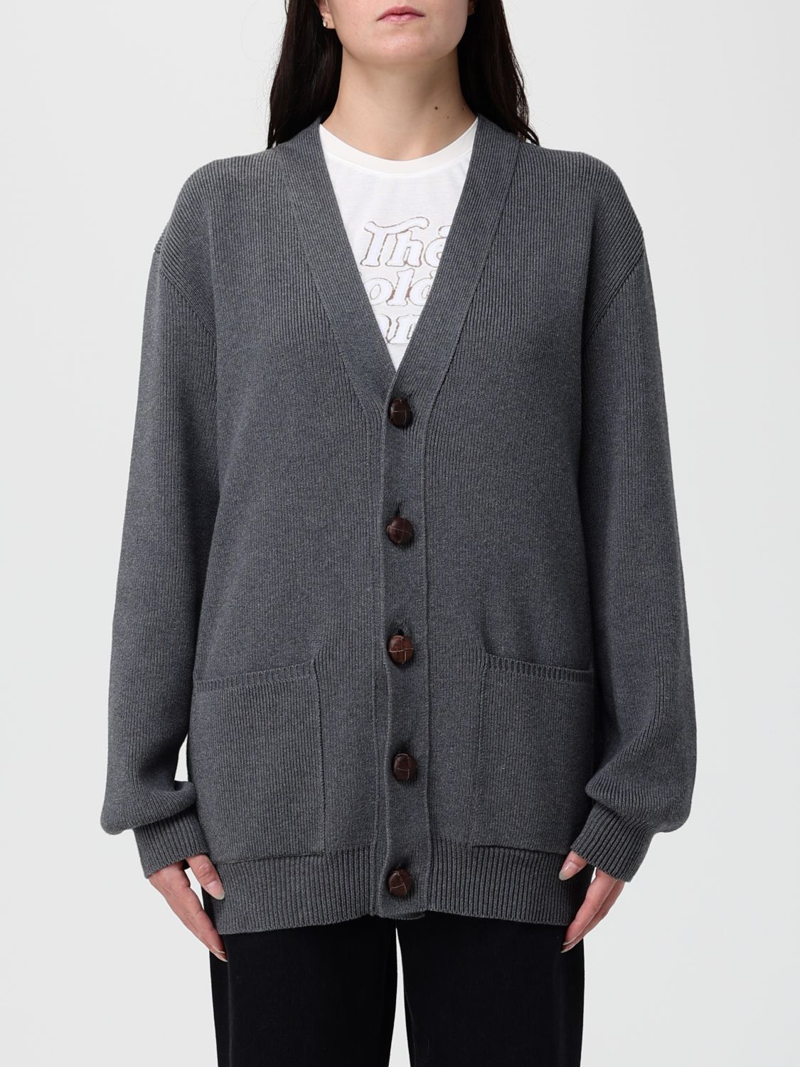 GOLDEN GOOSE Sweater Woman color Grey　GOLDEN GOOSE セーター レディース カラー グレー GOLDEN