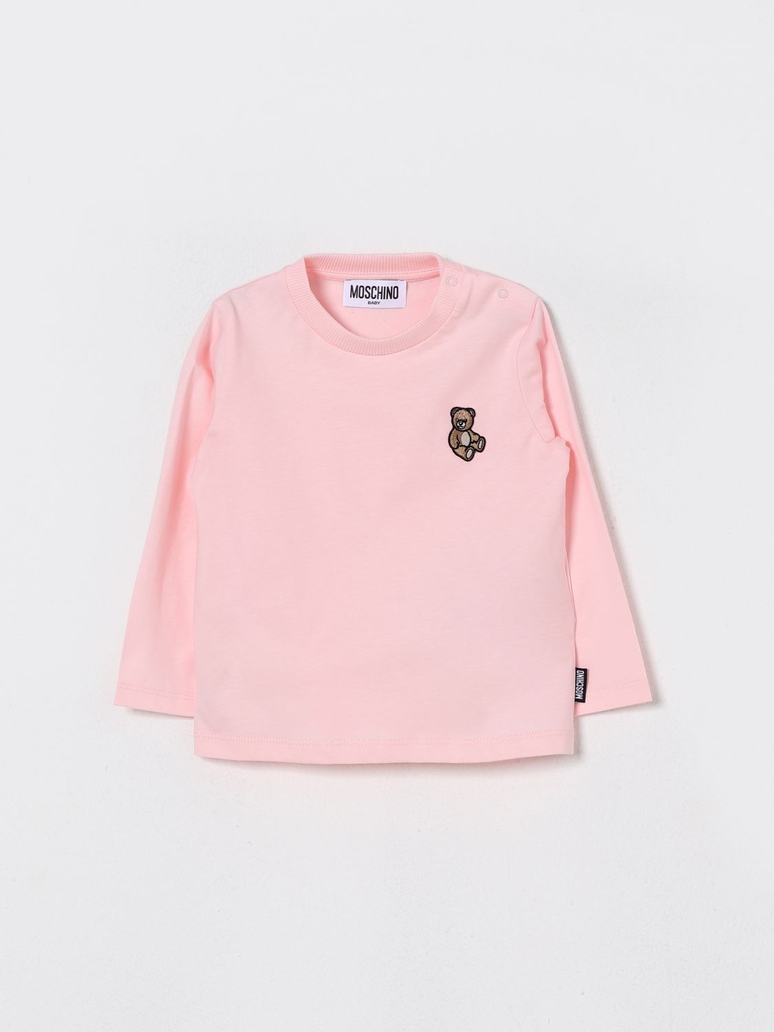 Moschino Babies' T-shirt Kids Color Blush Pink