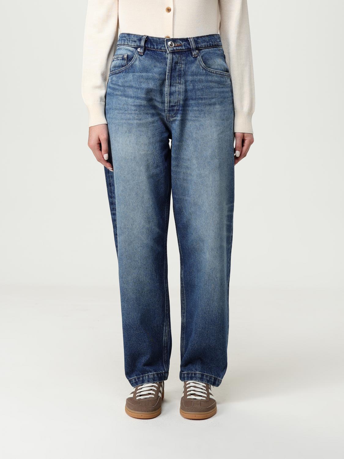 A. P.C. Jeans Damen Farbe Blau