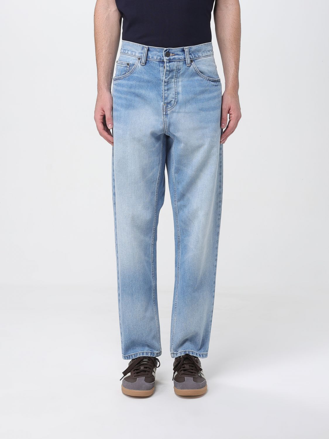 Carhartt Pants  Wip Men Color Blue In Blue