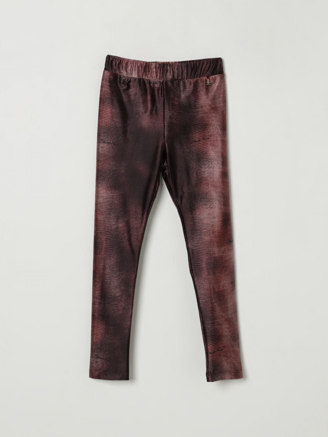 Elisabetta Franchi La Mia Bambina Pants  Kids Color Brown In Gold