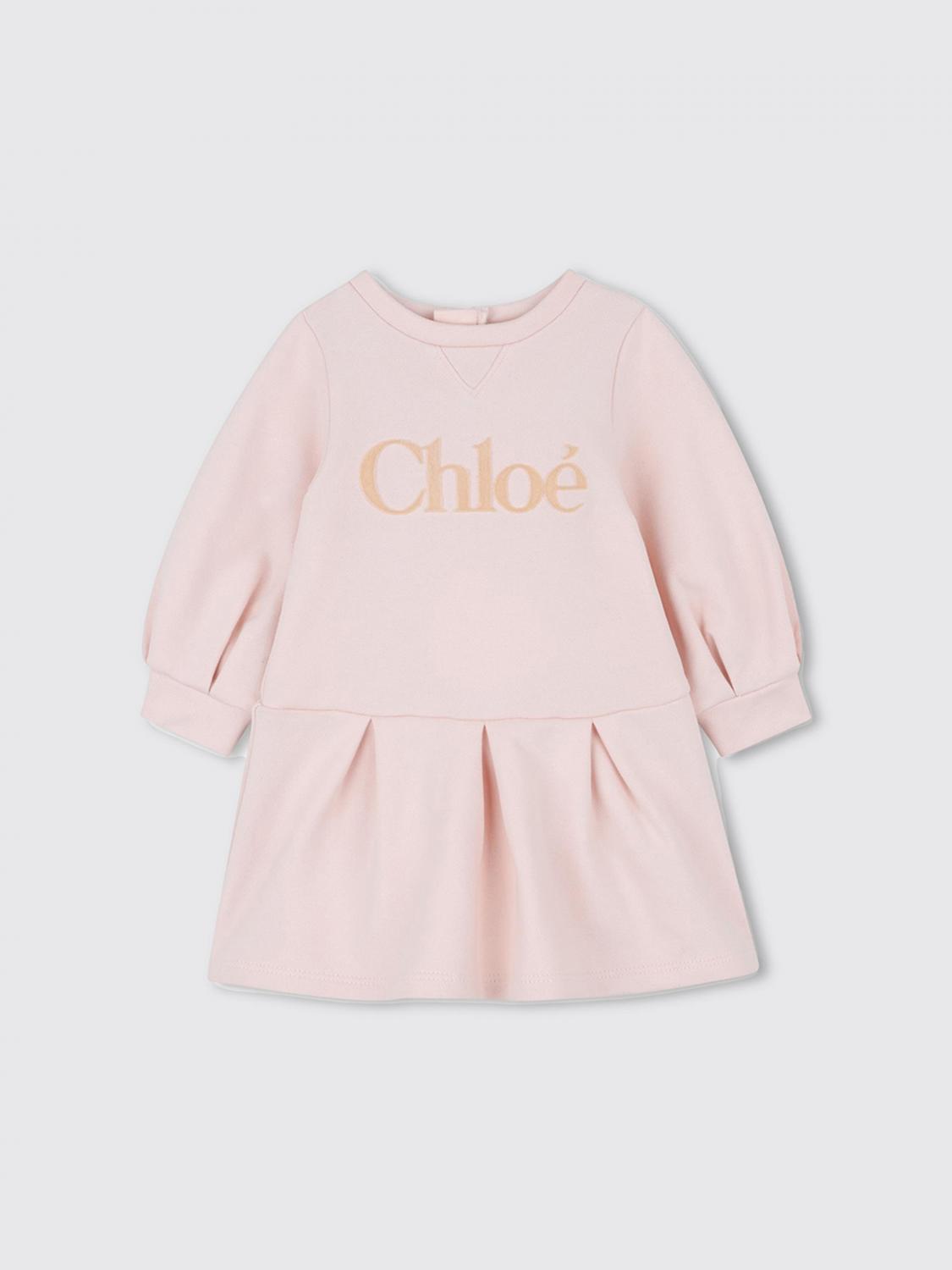 Chloé Romper  Kids Color Pink In Animal Print