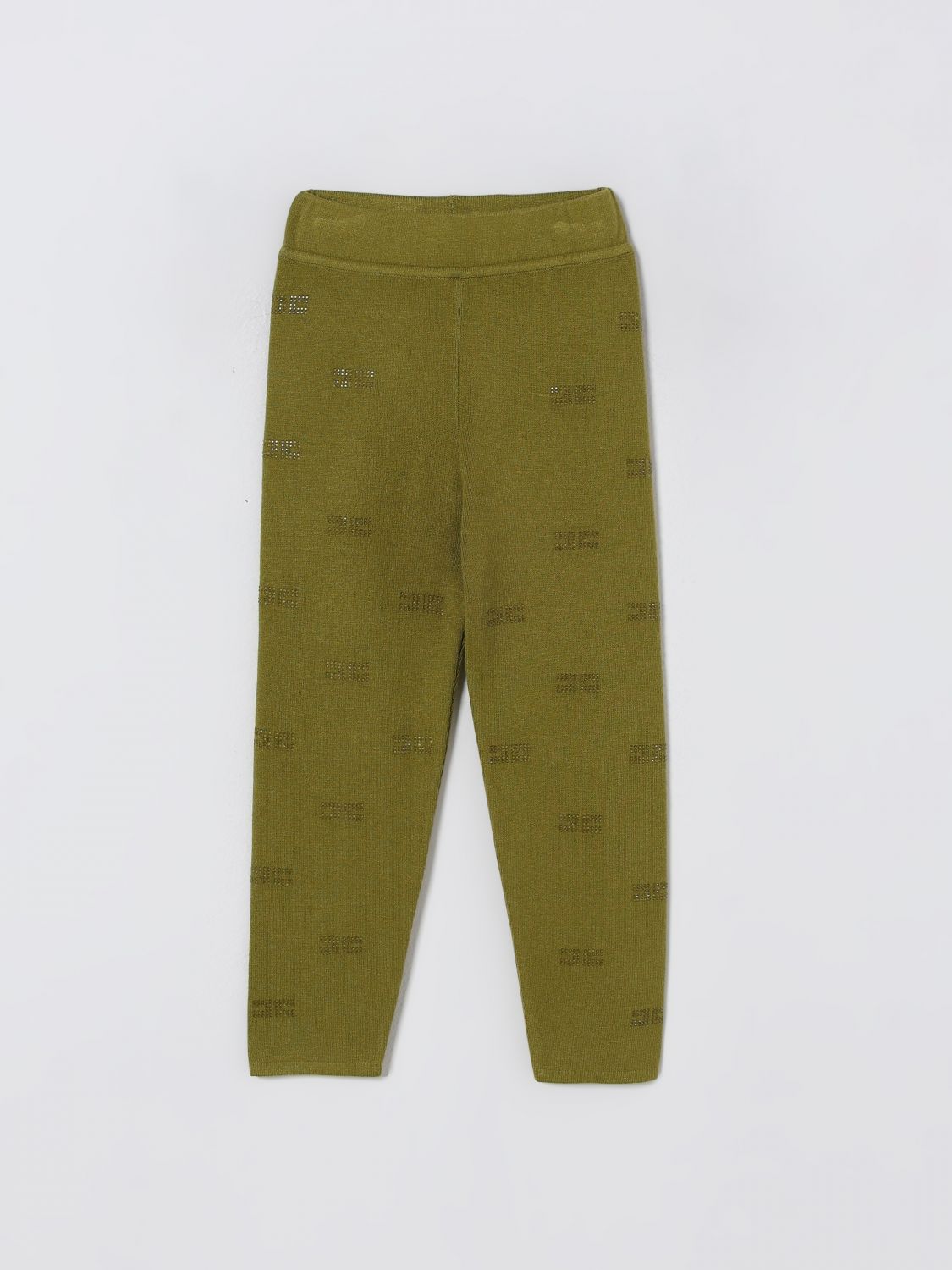 Elisabetta Franchi La Mia Bambina Pants  Kids Color Green In Green