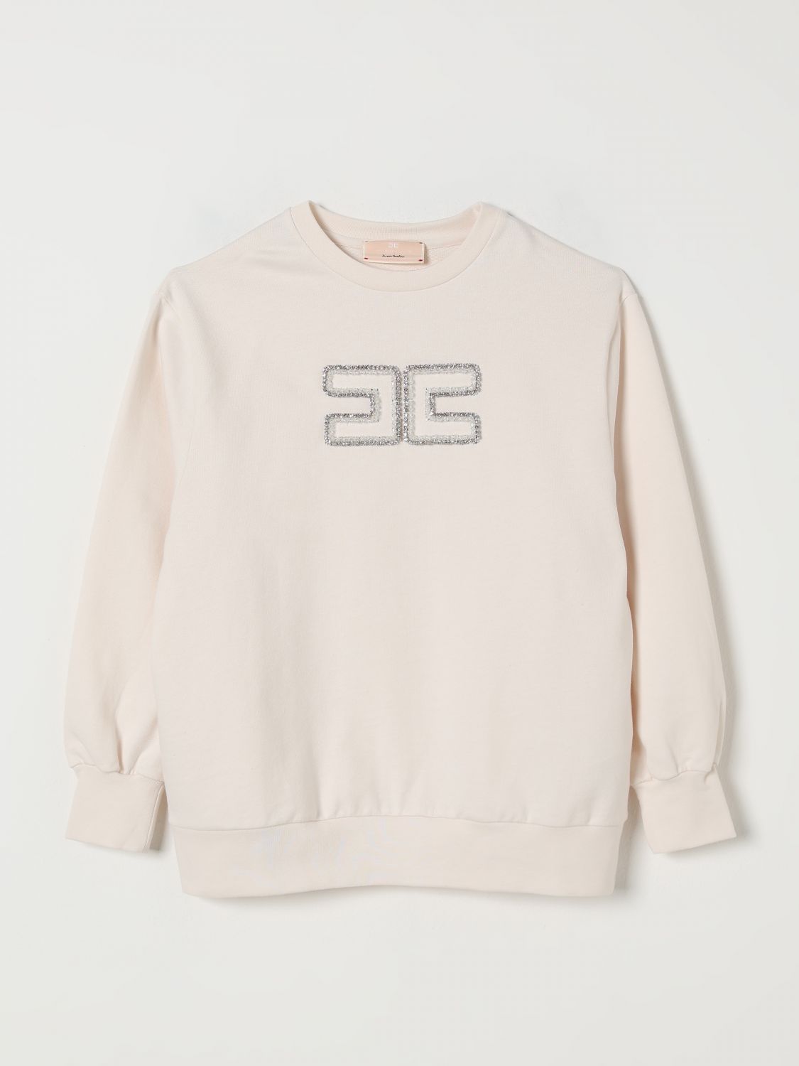 Elisabetta Franchi La Mia Bambina Sweater  Kids Color Milk In White