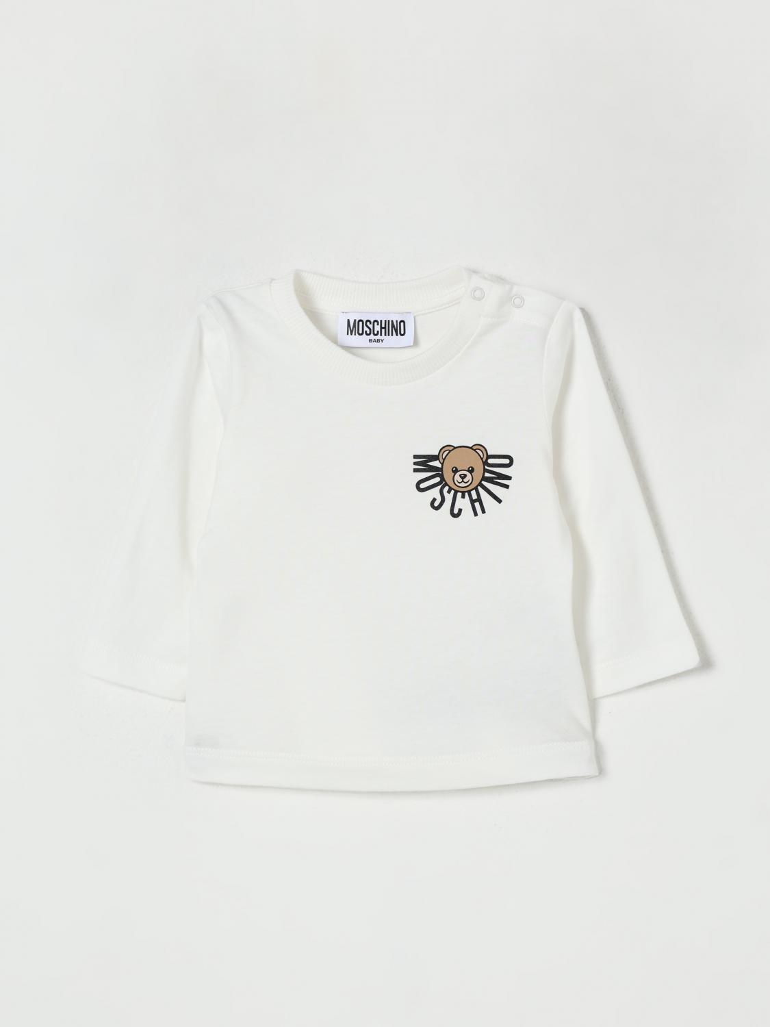 Moschino Sweater Kids Color White In White