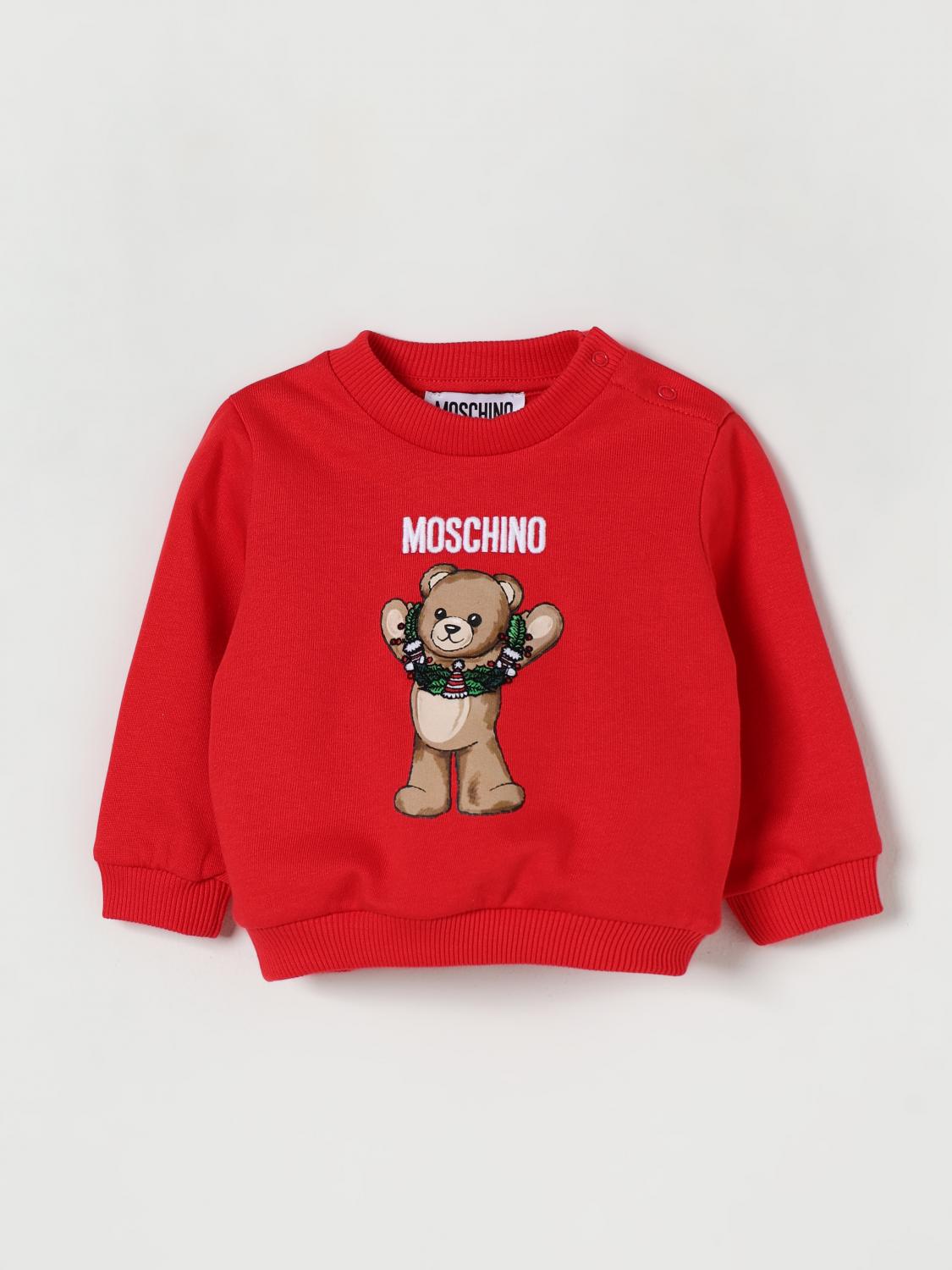 Moschino Sweater Kids Color Red In Red