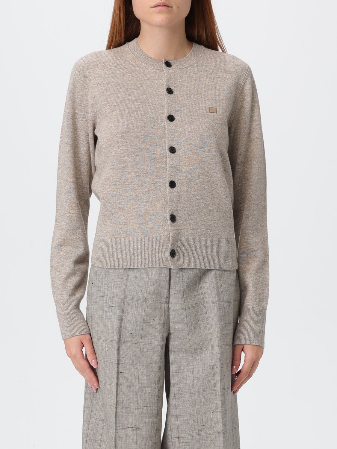 Acne Studios Sweater  Woman Color Grey In Gray