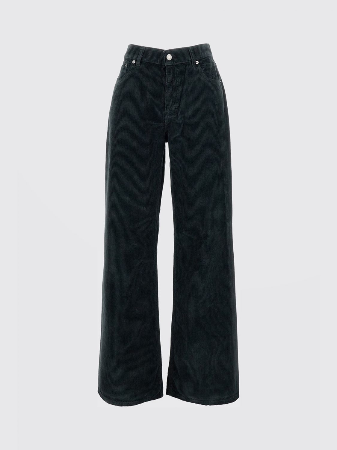 Haikure Wide-leg Trousers With Back Pockets In Black