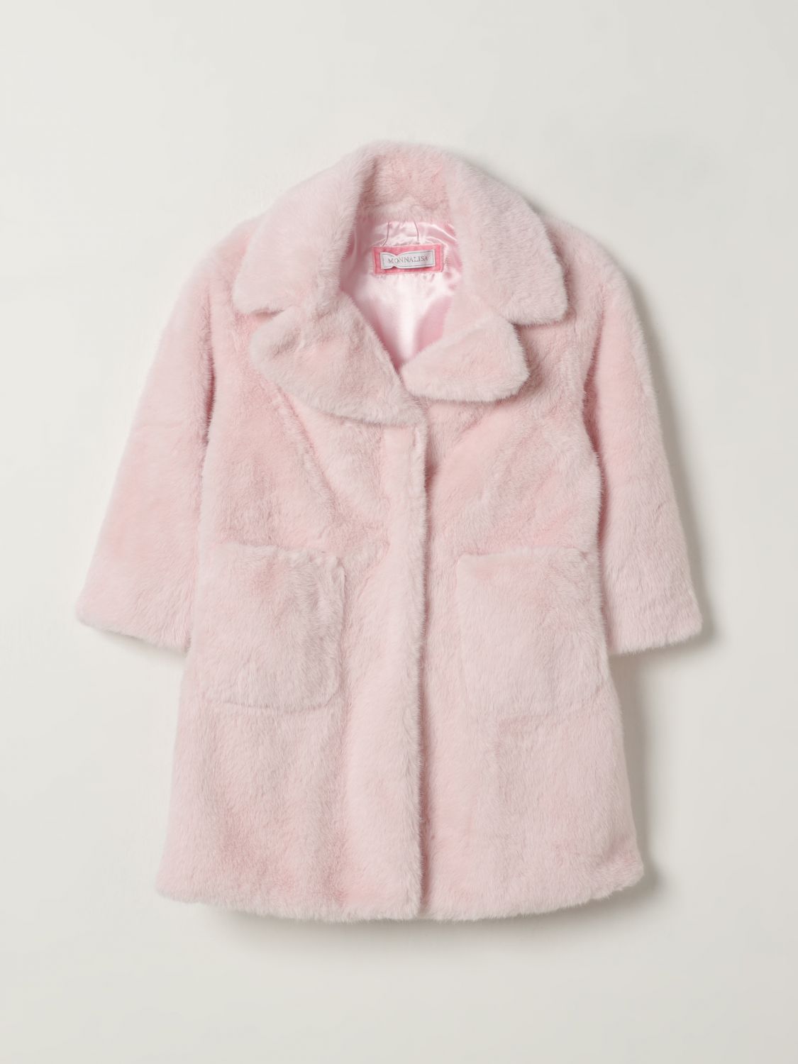 Monnalisa Coat  Kids Color Pink In Pink