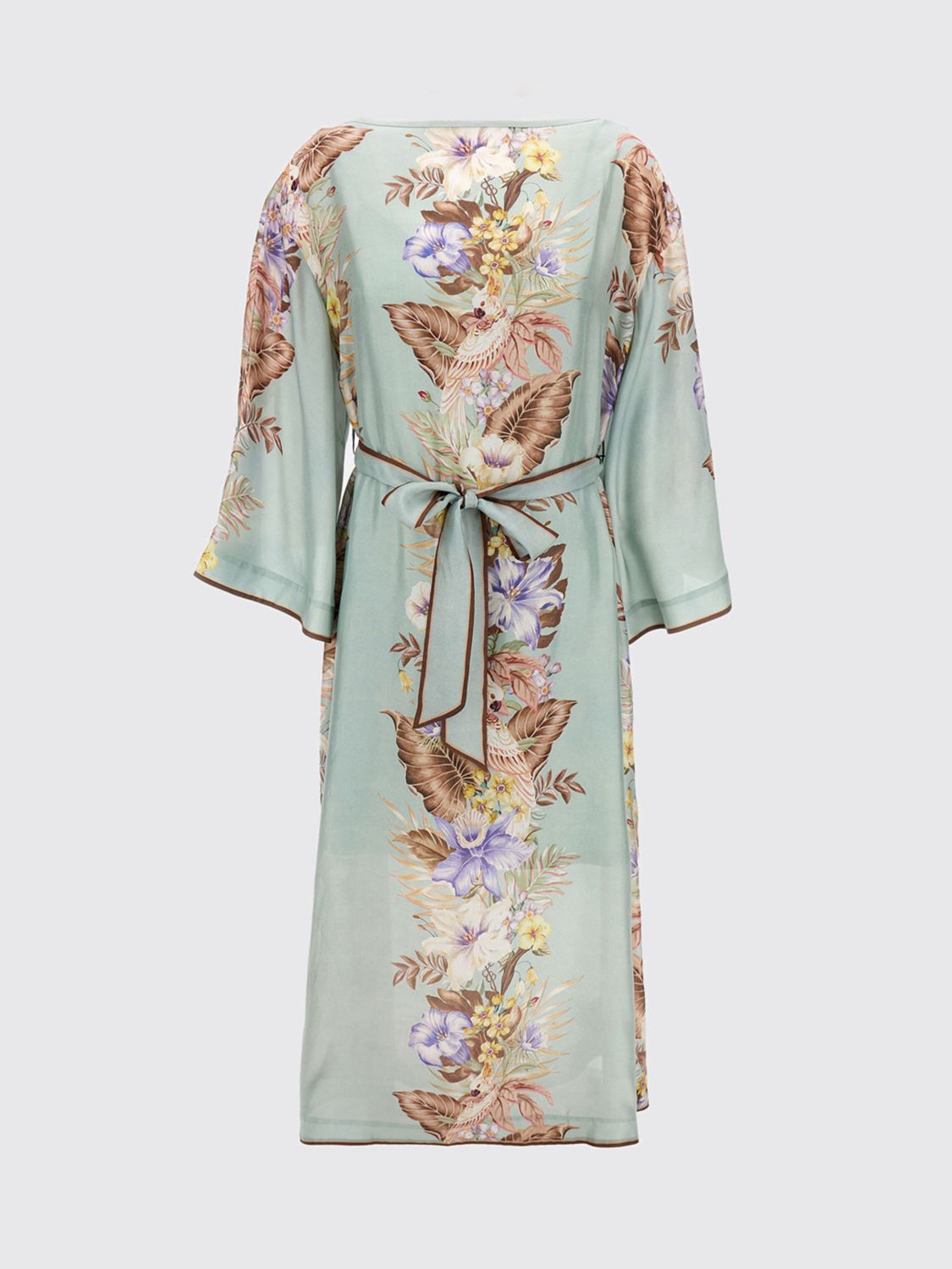 Zimmermann Midi Dress In Gray