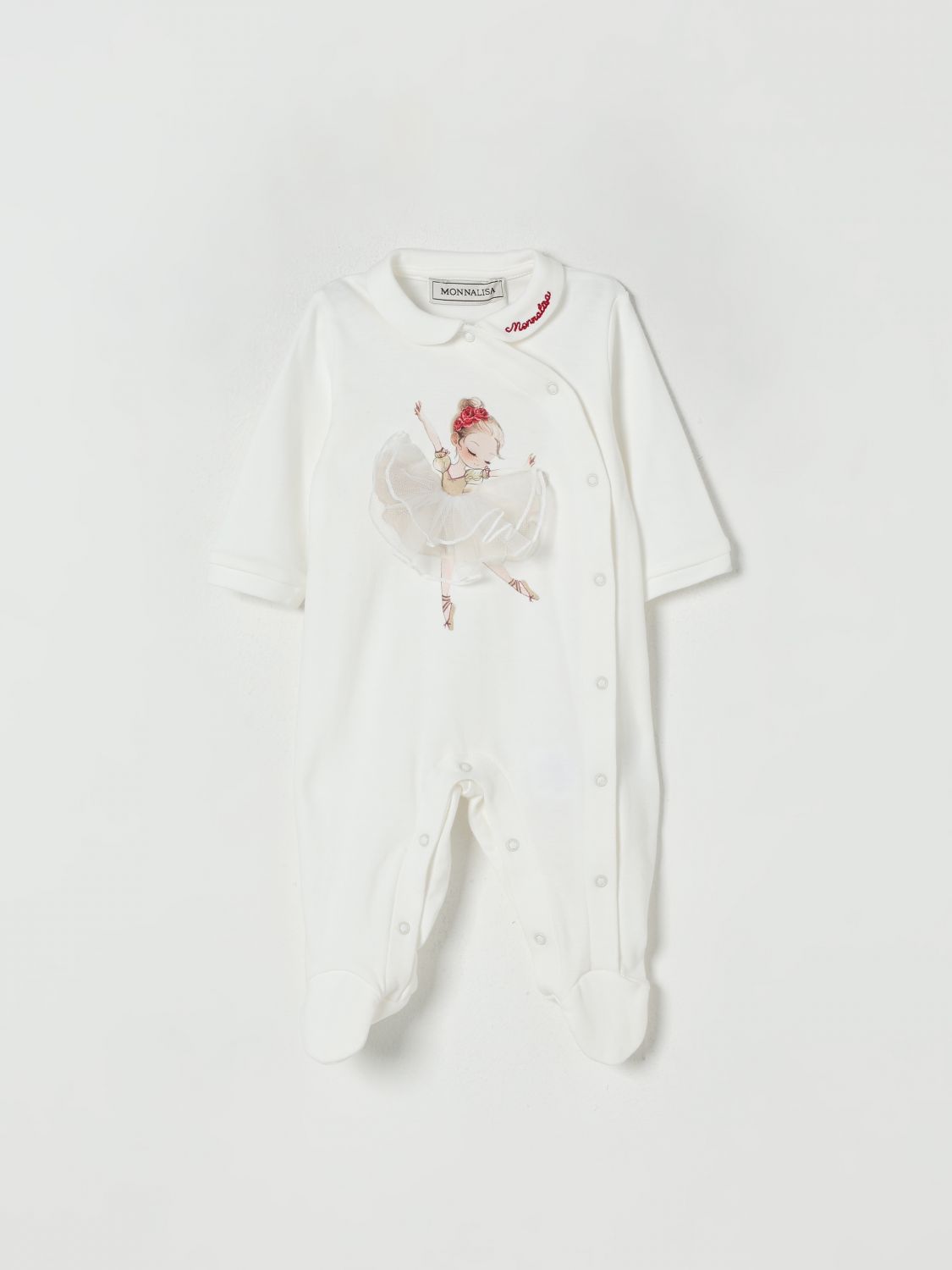 Monnalisa Romper  Kids Color White In White