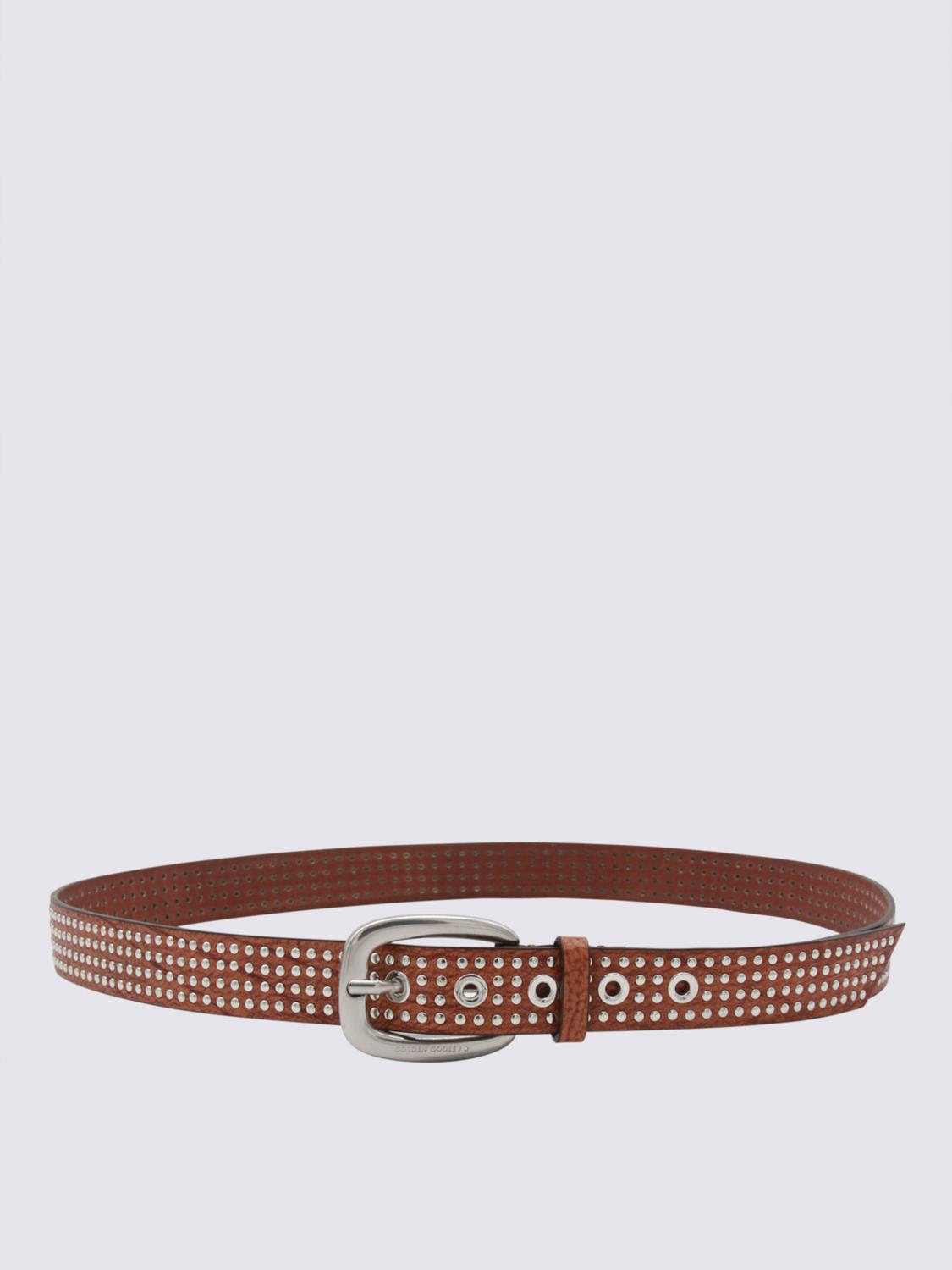 GOLDEN GOOSE Brown Men's Belt