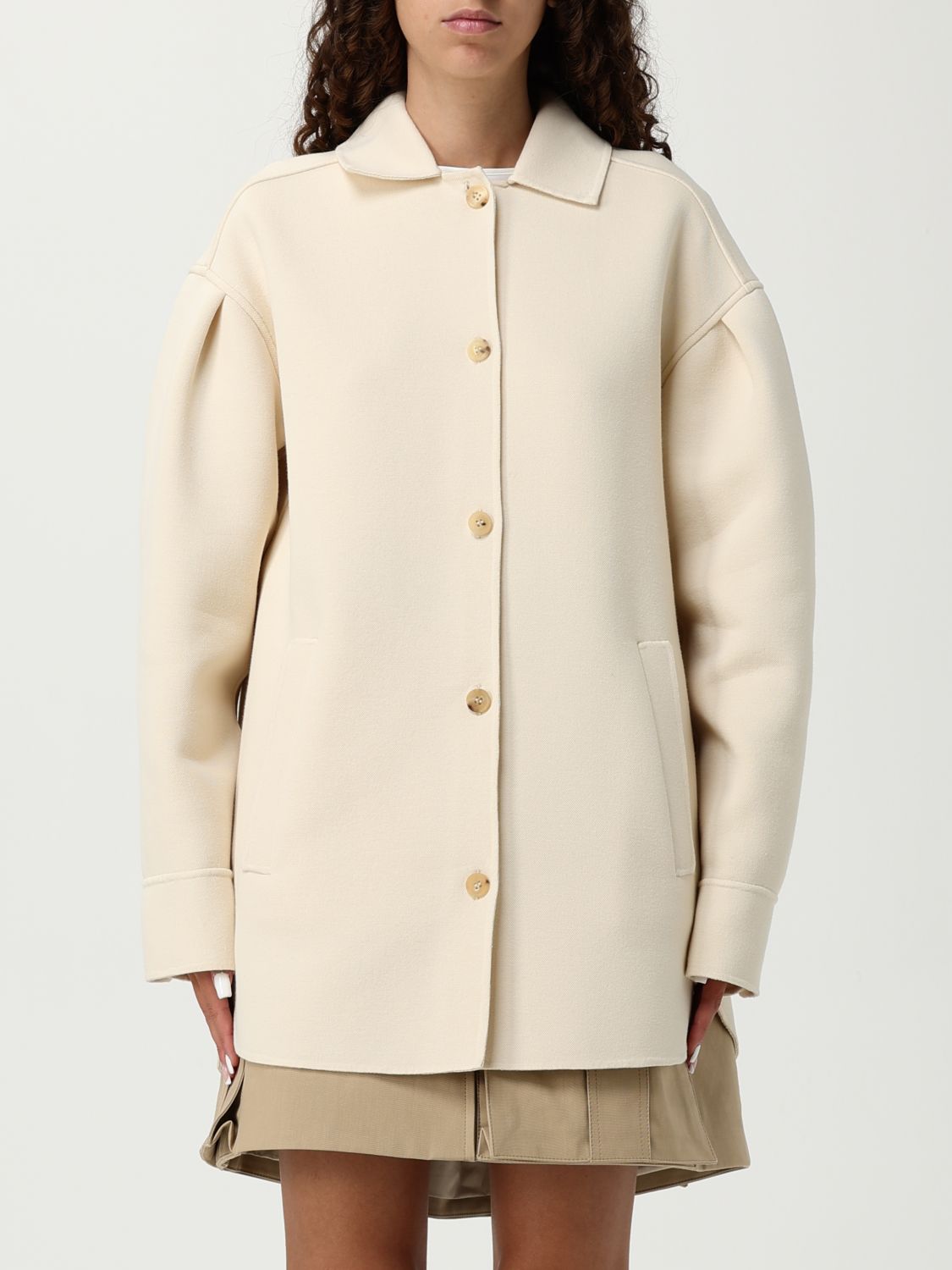 Max Mara Blazer Leisure Woman Color Cream In Neutral