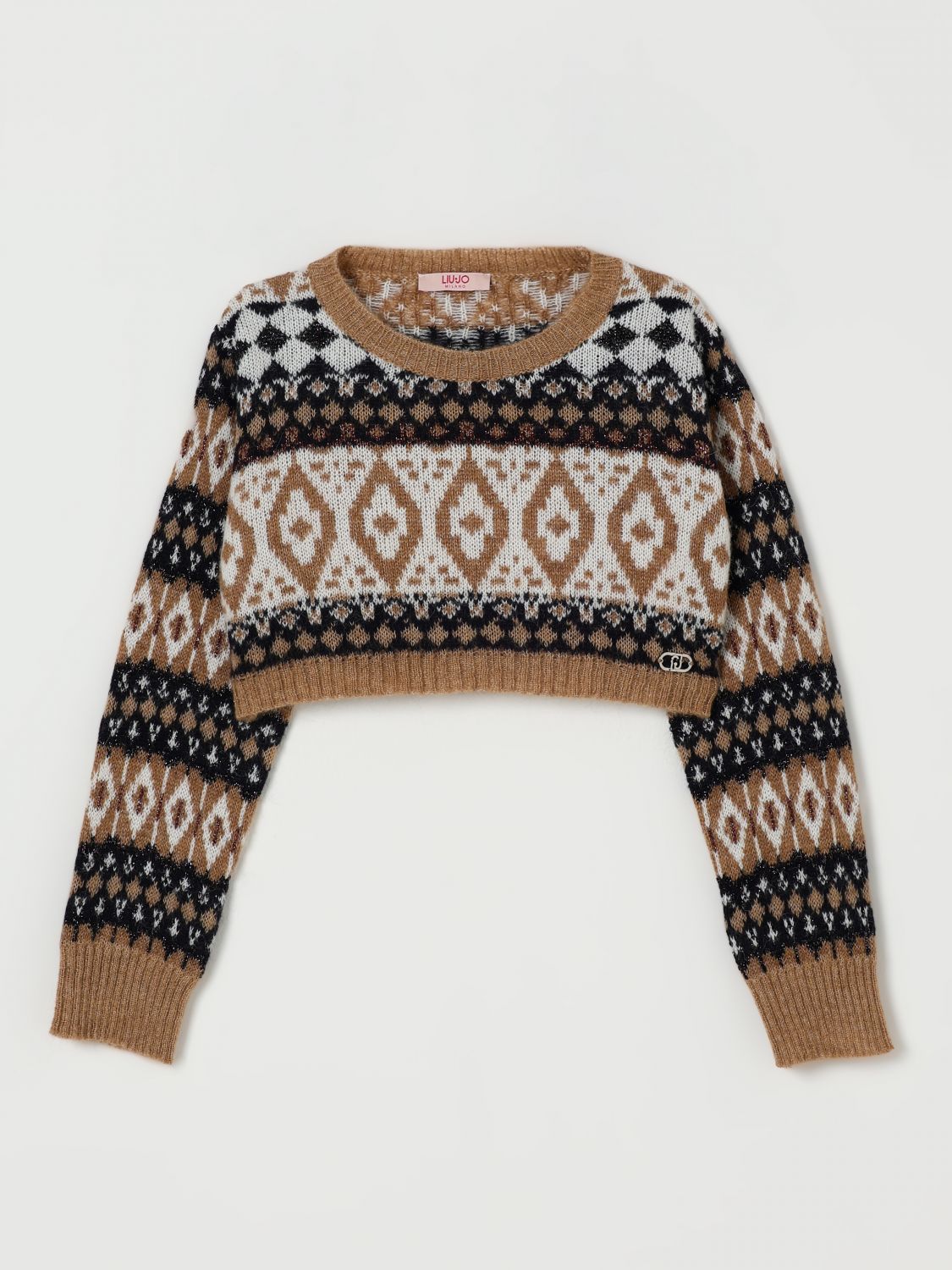 Liu •jo Sweater Liu Jo Kids Color Camel In Brown