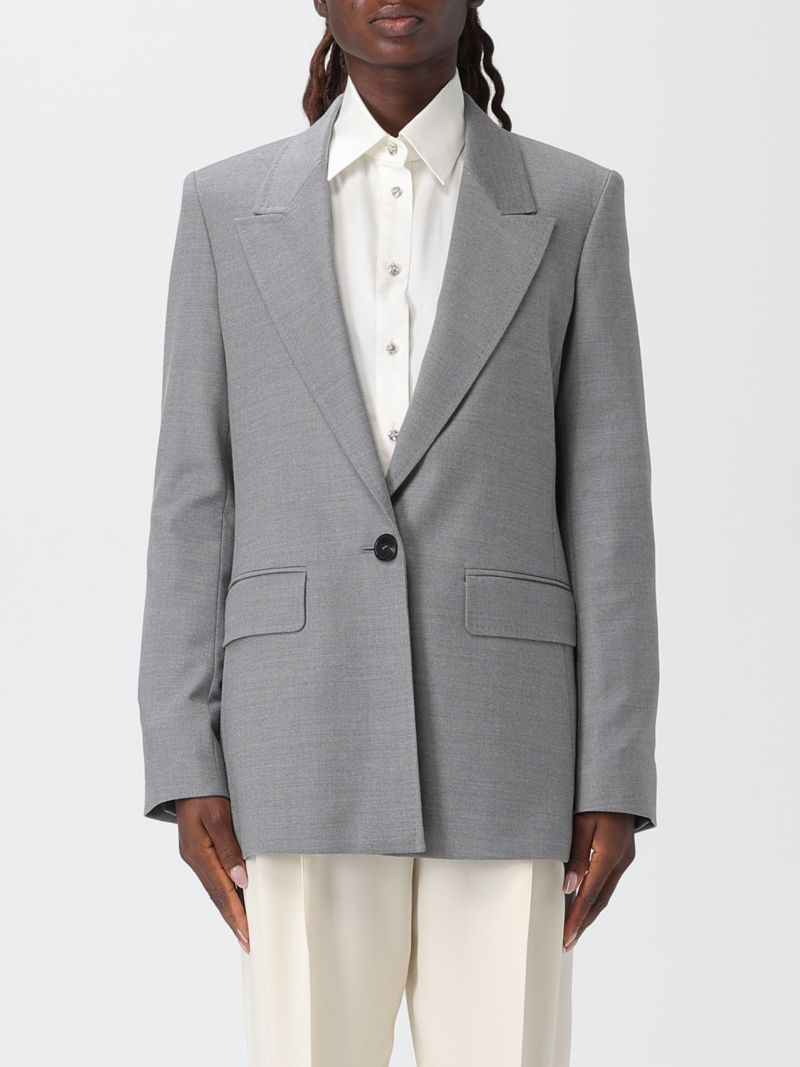 Max Mara Jacket Woman Studio In Animal Print