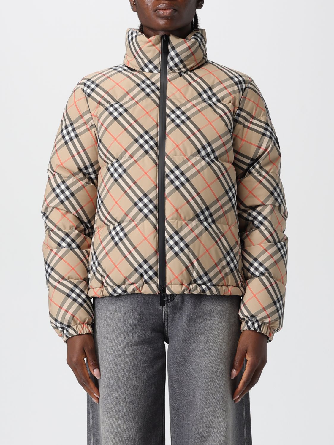 Burberry Jacket  Woman Color Beige In Neutral