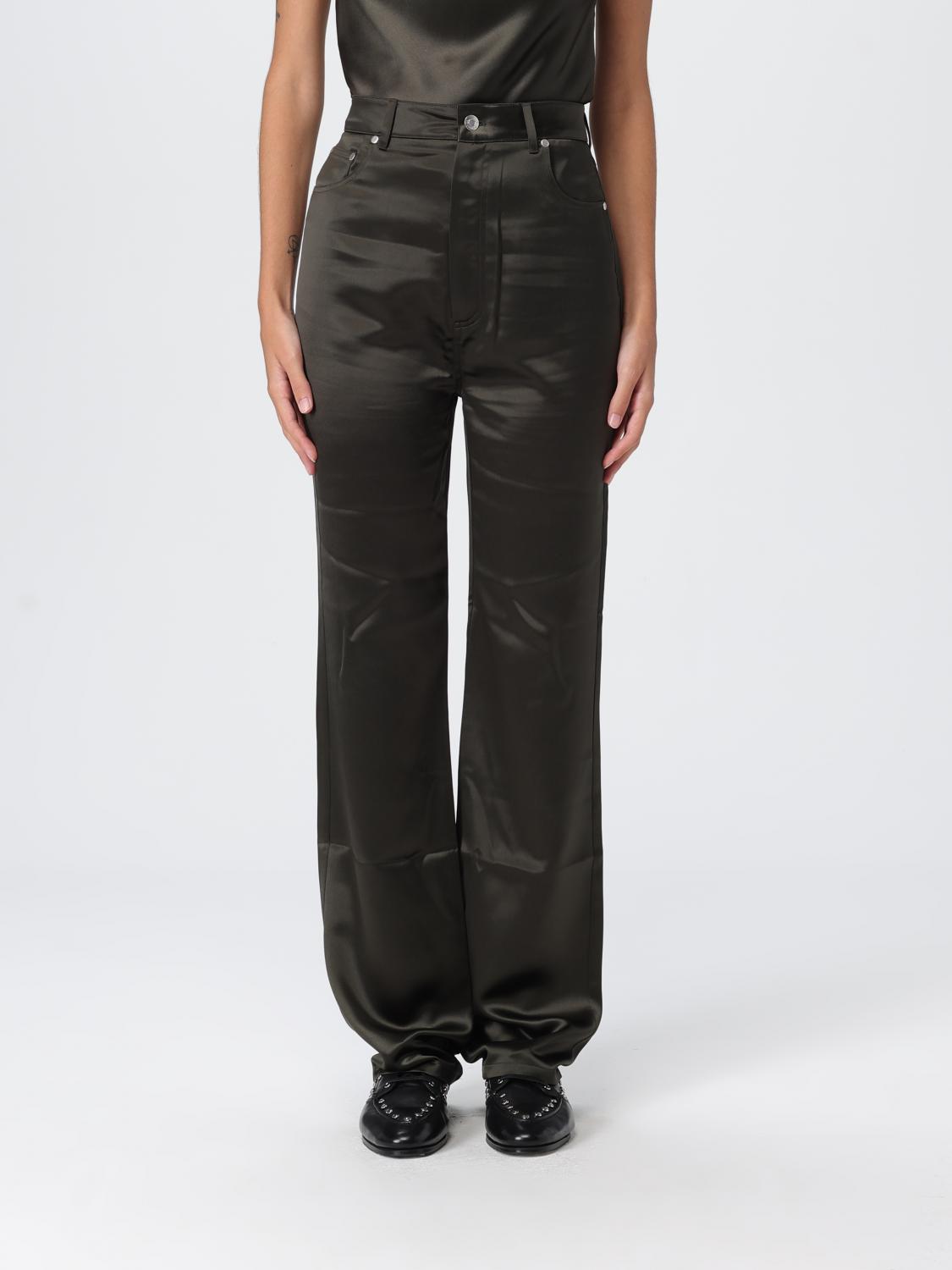 Nanushka Pants  Woman Color Green In Black