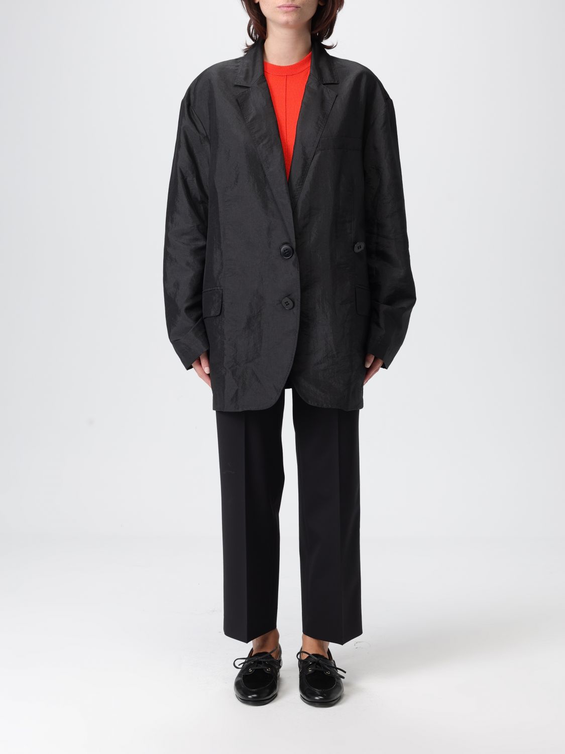 Tibi Blazer  Woman Color Black In Black