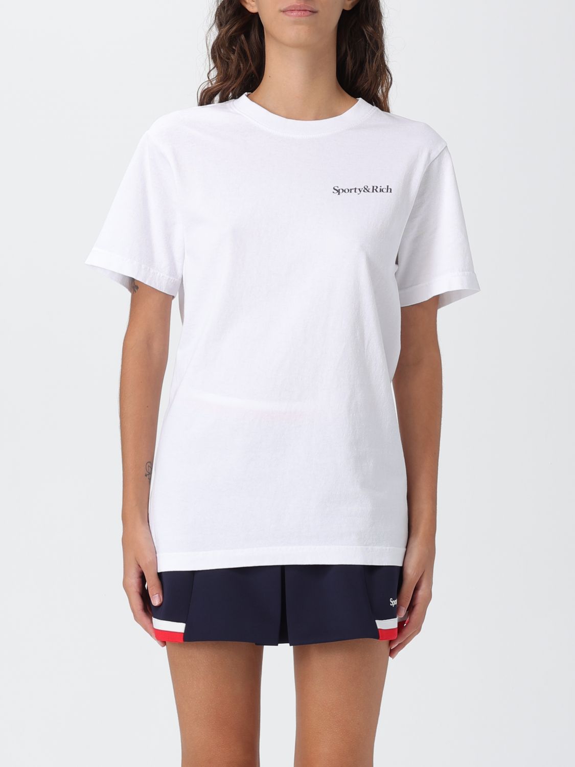 Sporty And Rich T-shirt Sporty & Rich Woman Color White