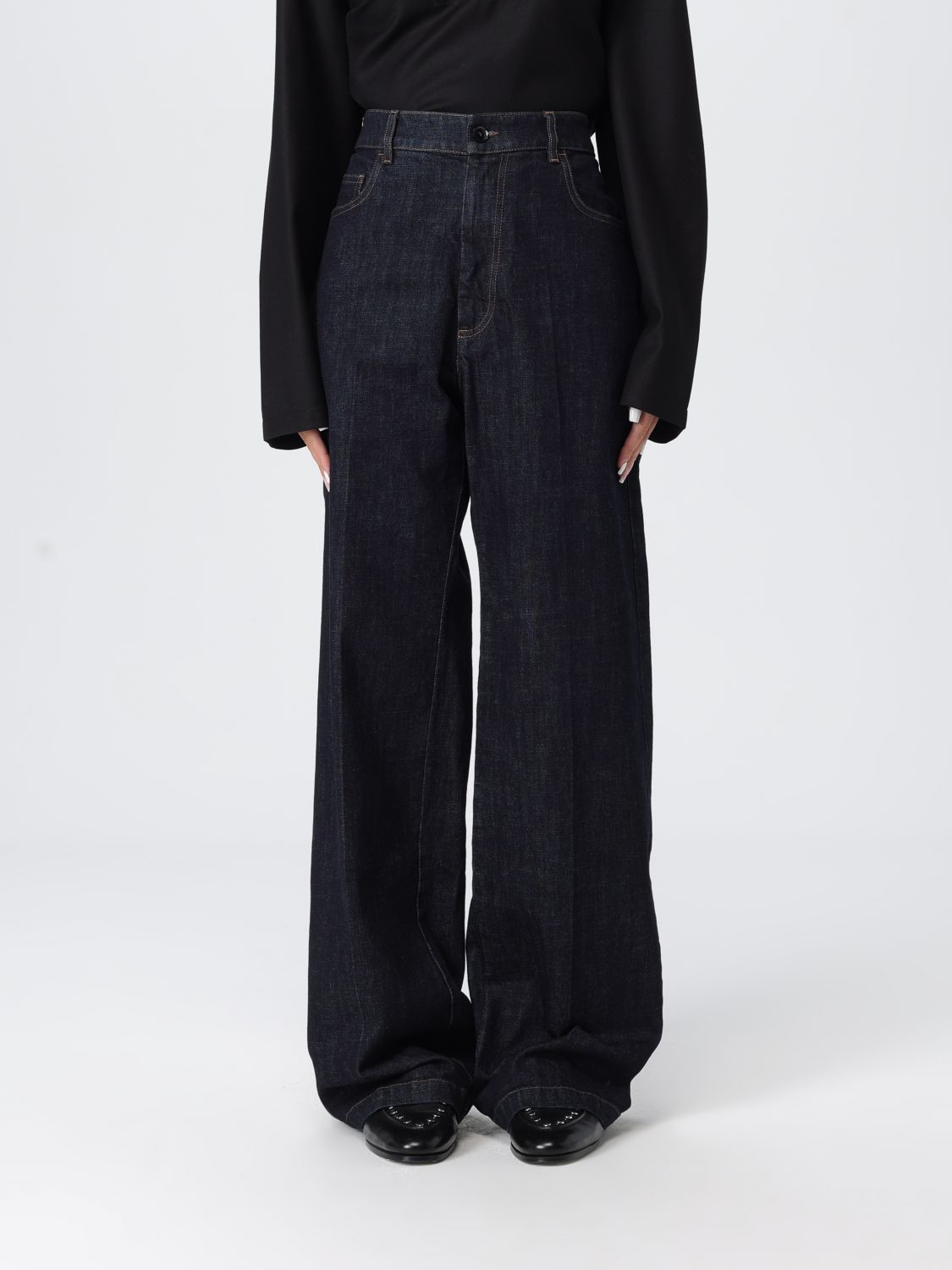 Barena Venezia Pants Barena Woman Color Navy In Black