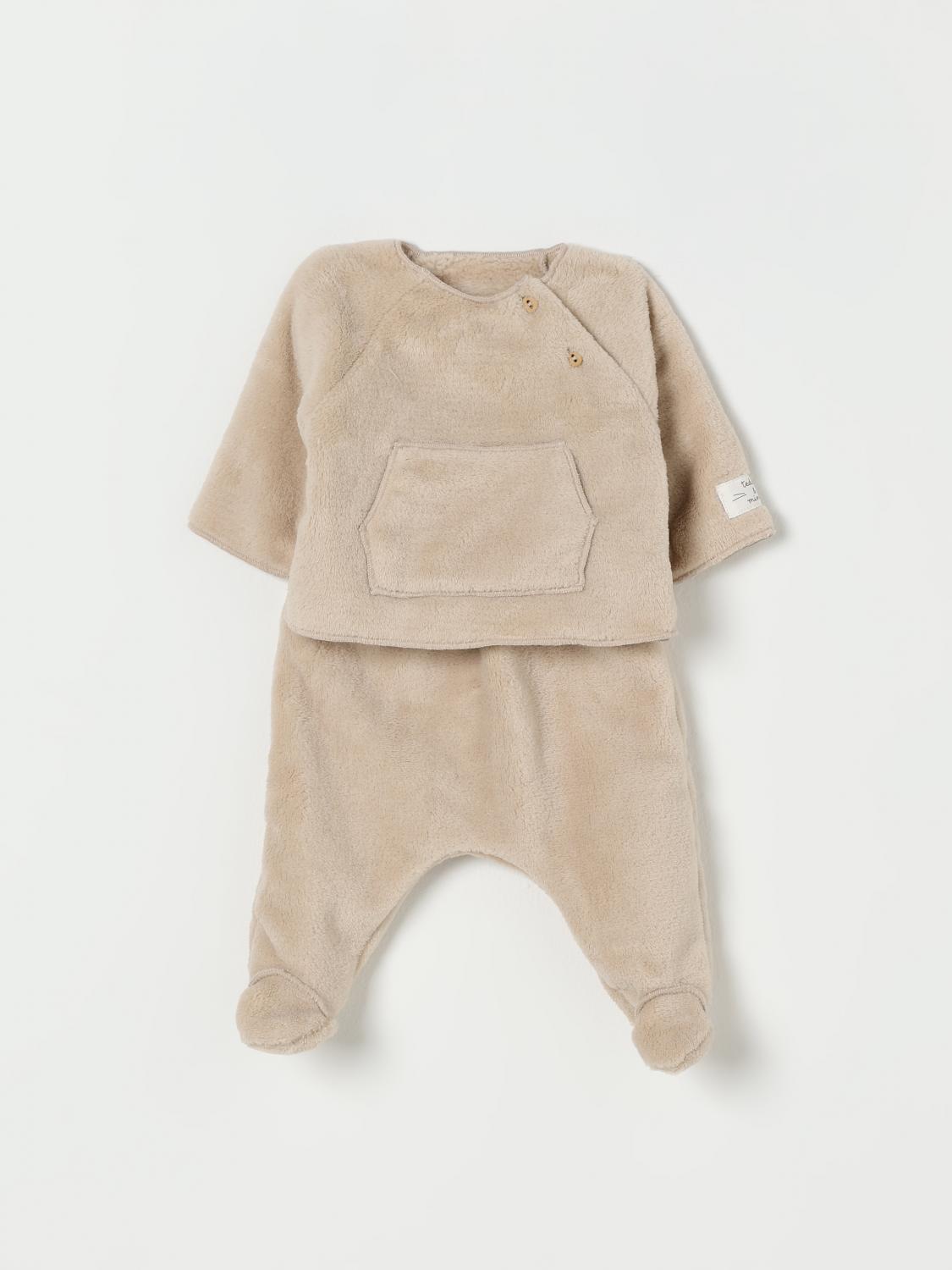 Teddy & Minou Jumpsuit  Kids Color Beige In Neutral