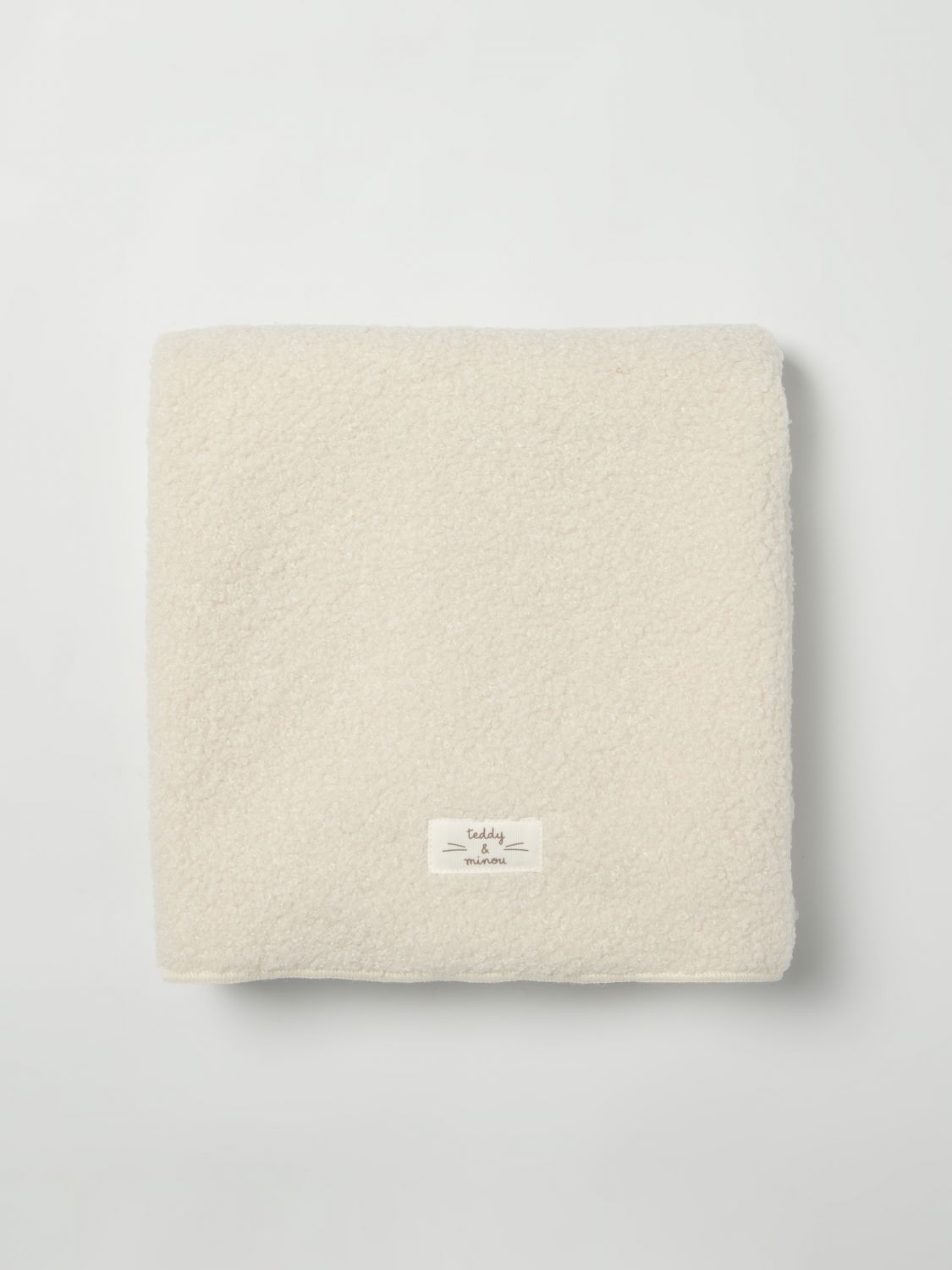 Teddy & Minou Blanket Kids Color White In Neutral