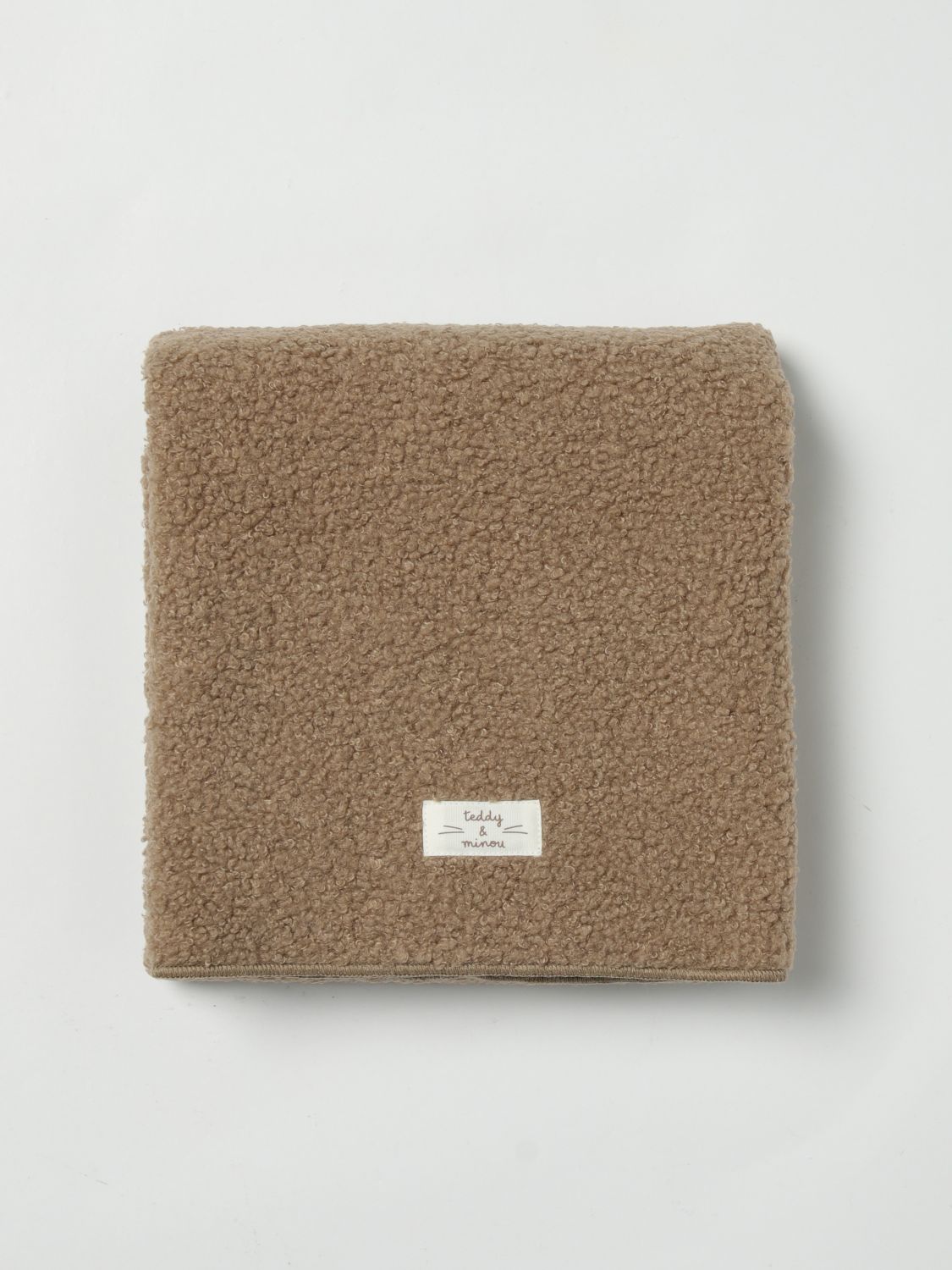 Teddy & Minou Blanket Kids Color Walnut In Brown